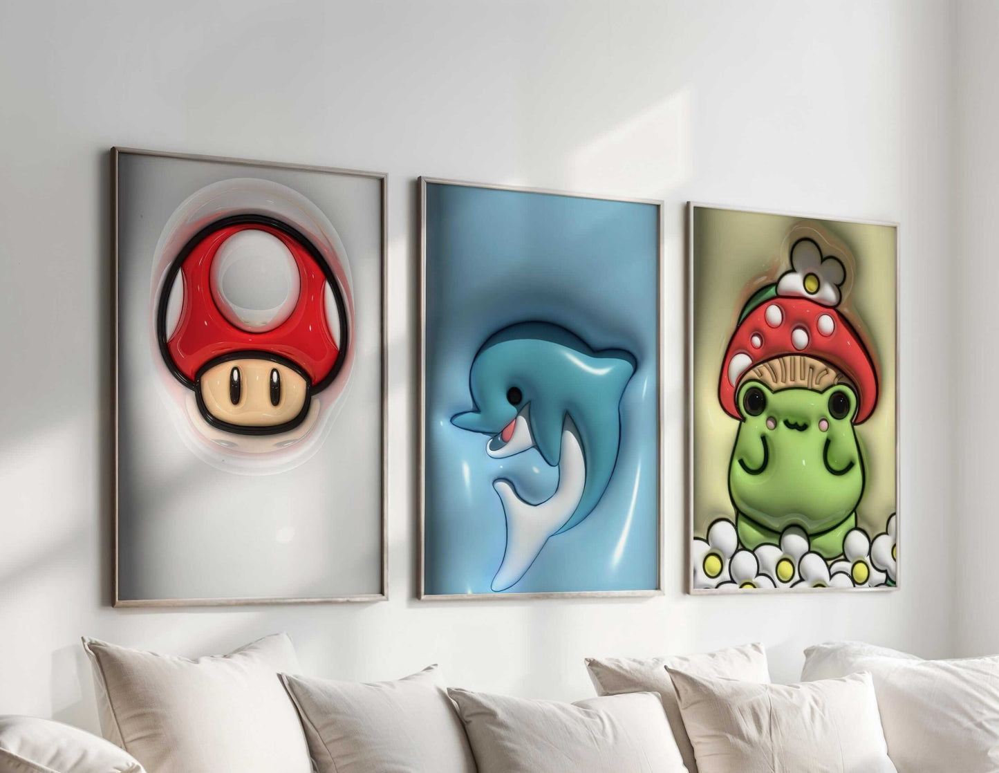 3D Hypebeast Poster Set of 12 - Haus of Prints