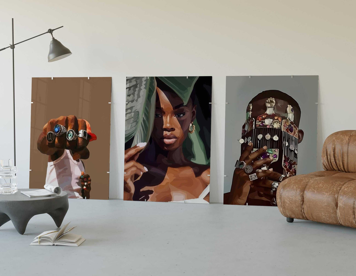 Black Art Printable Wall Art Set of 15 - Haus of Prints