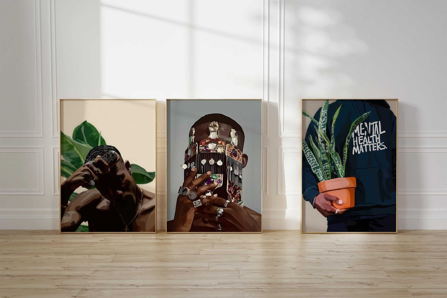 Black Art Printable Wall Art Set of 15 - Haus of Prints
