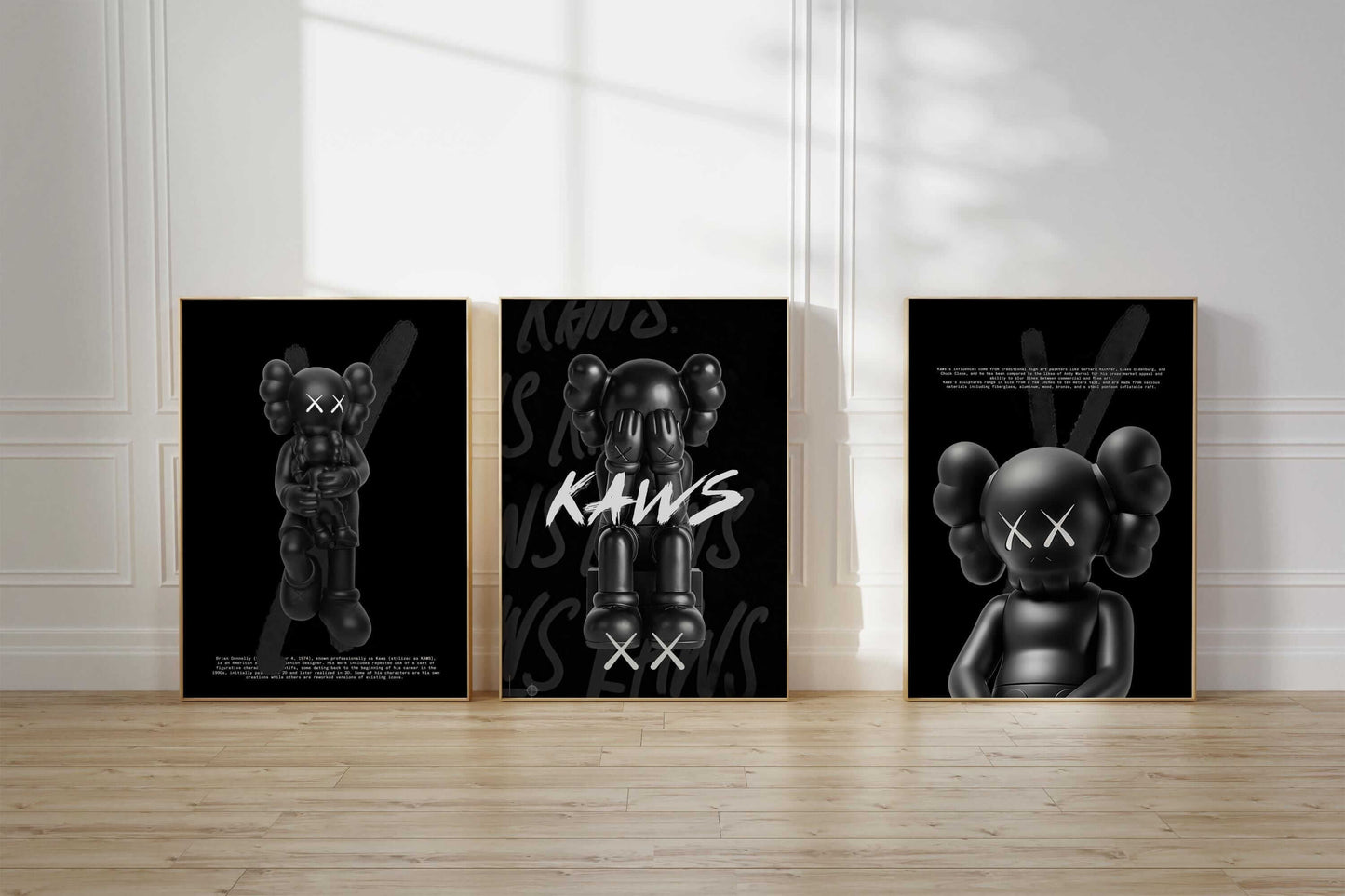 Black Hypebeast Poster Set of 3 - Haus of Prints