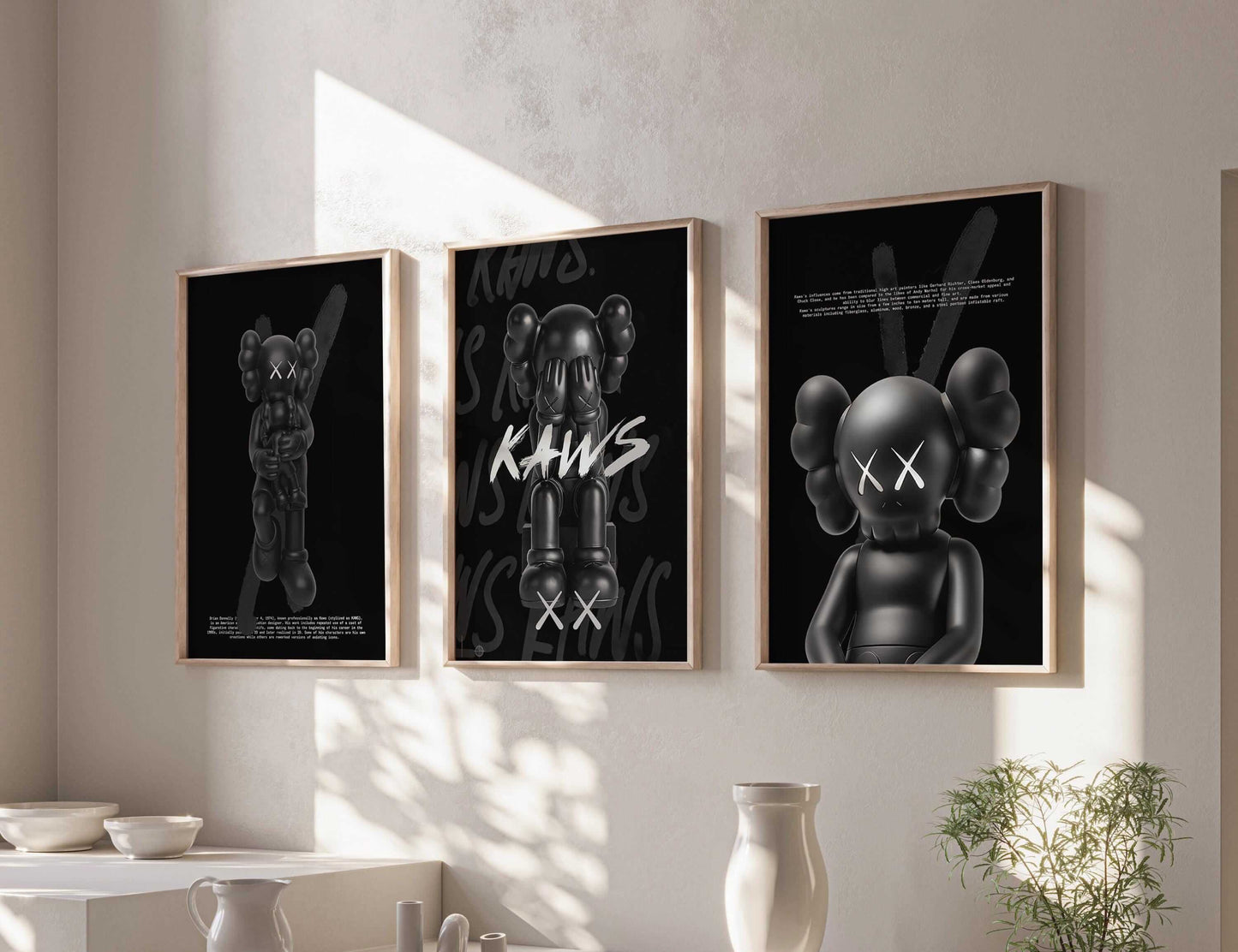 Black Hypebeast Poster Set of 3 - Haus of Prints