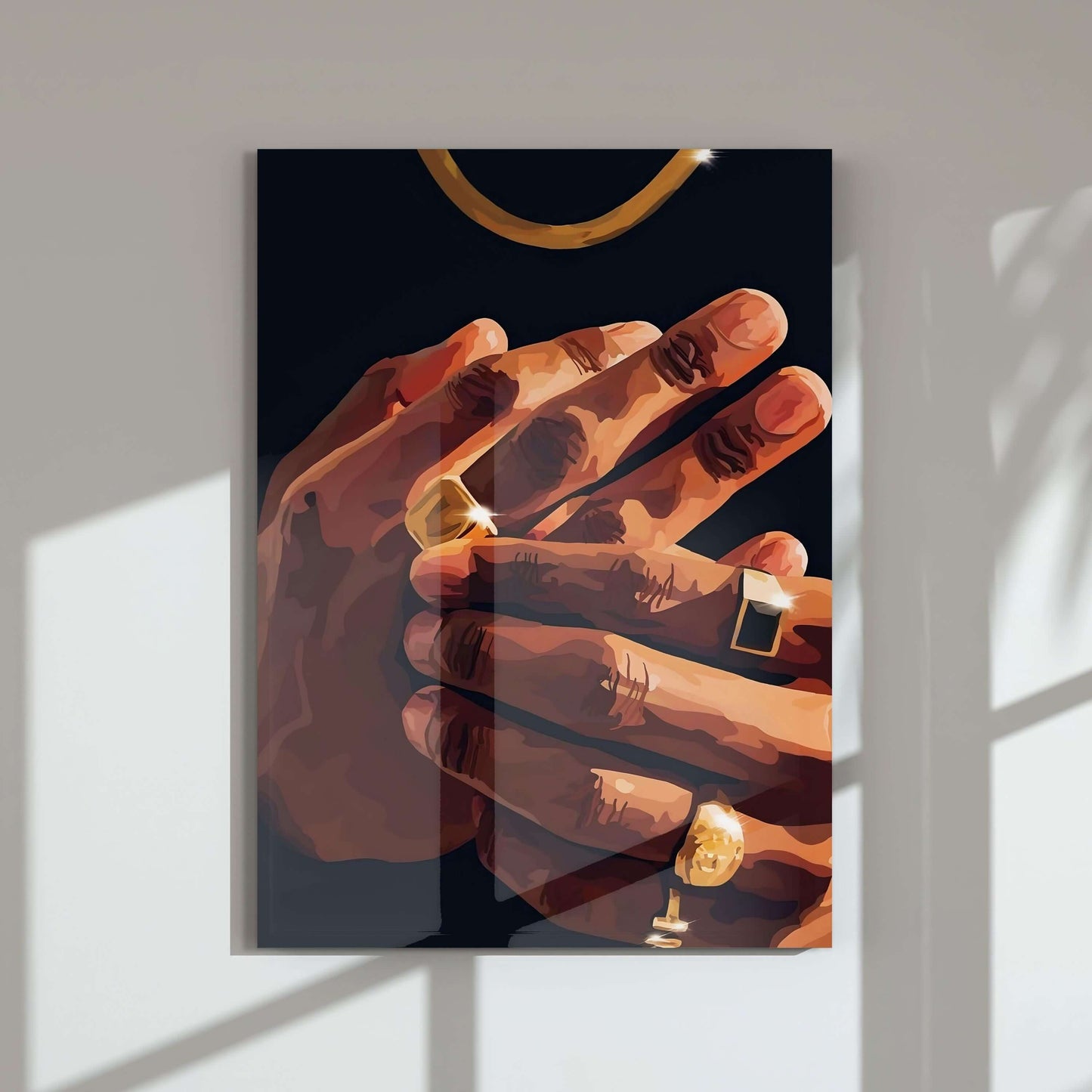Black Men Cave Poster Set of 6 - Haus of Prints