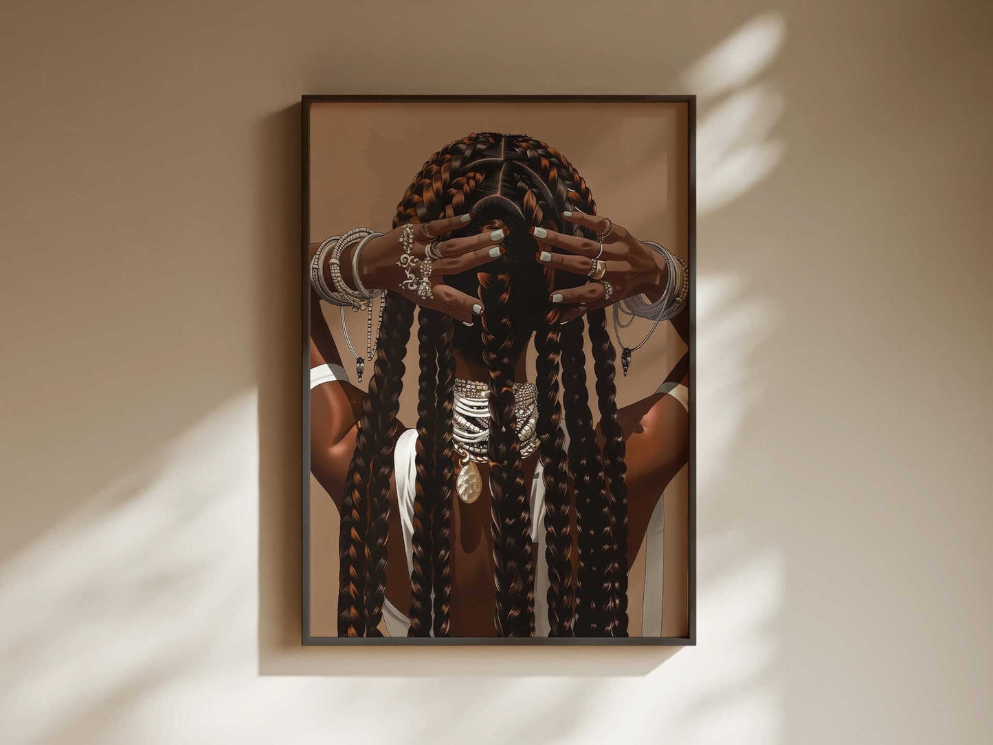 Black Woman Art Poster Set of 3 - Haus of Prints