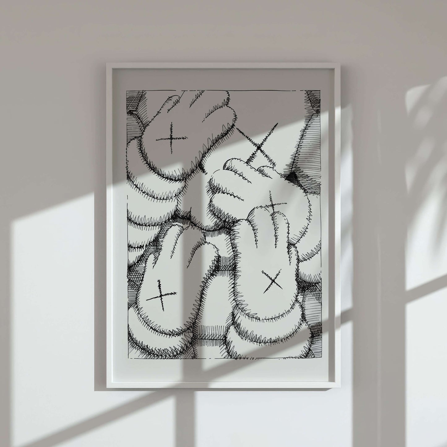 Black and White Toys Set of 3 Posters - Haus of Prints
