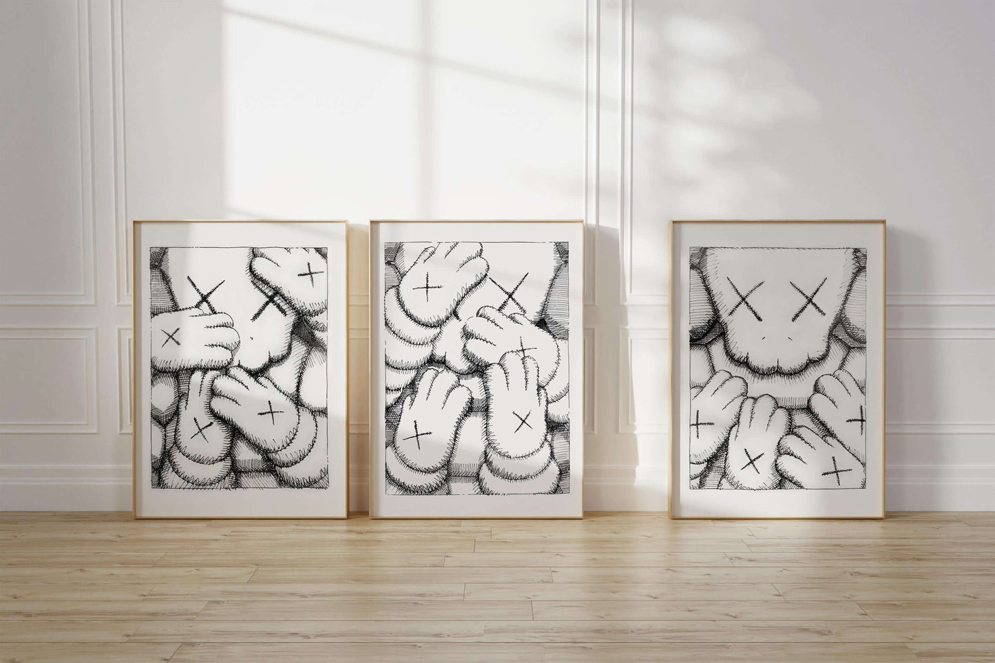 Black and White Toys Set of 3 Posters - Haus of Prints