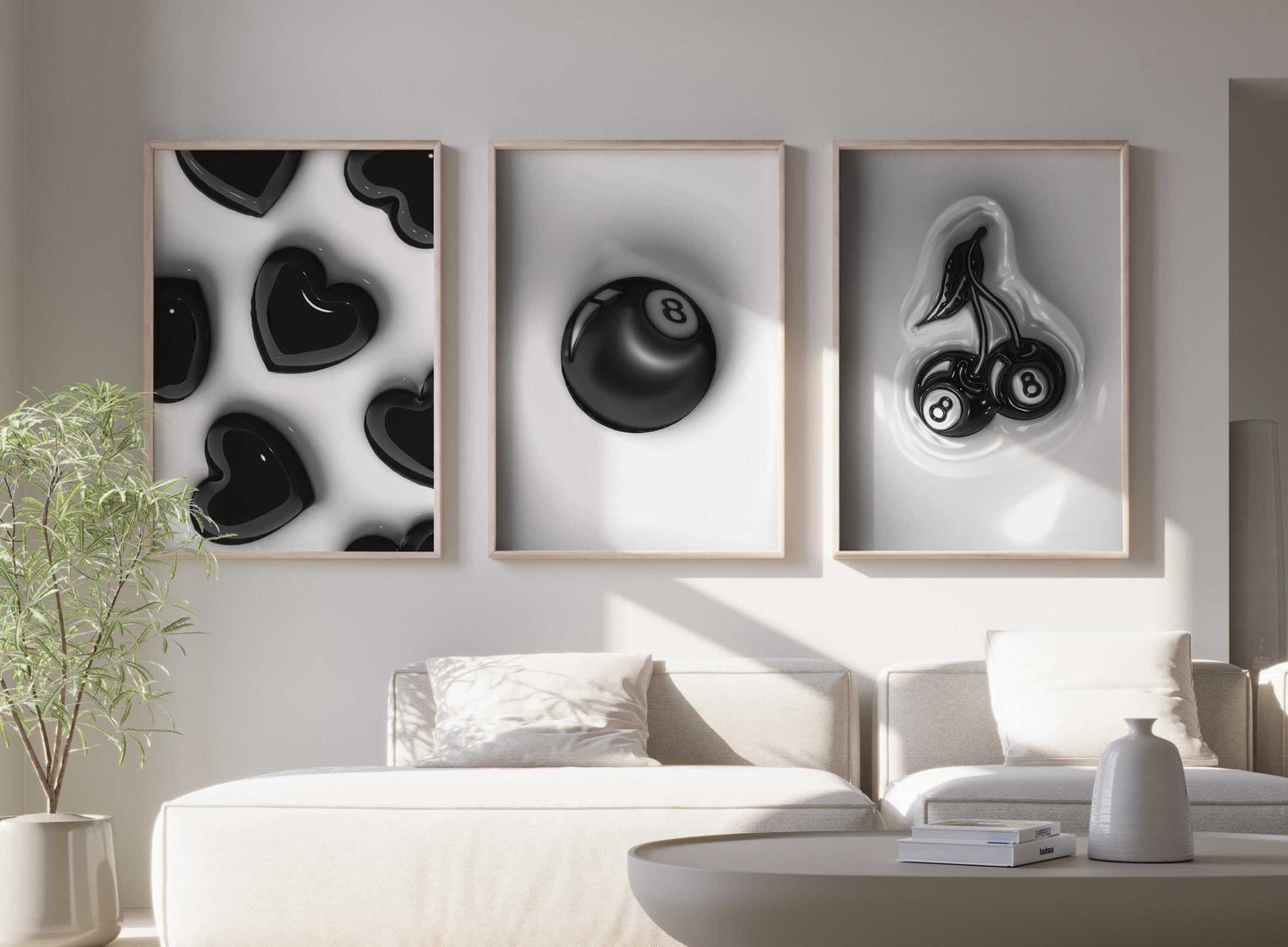 Cool 3D Hypebeast Poster Set of 6 - Haus of Prints