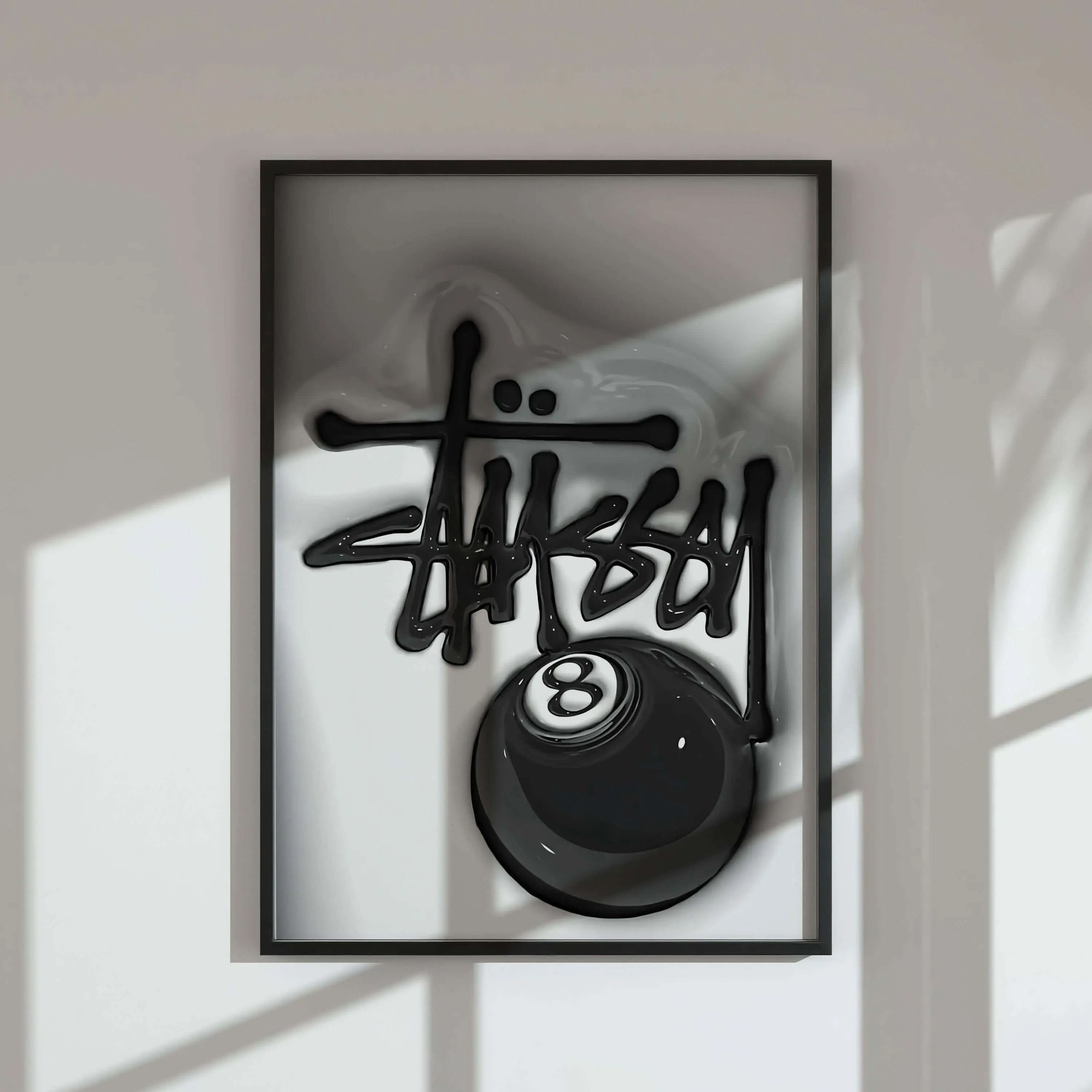 HYPEBEAST Designer Poster Set of 3, distinctive street art designs perfect for any stylish home environment.