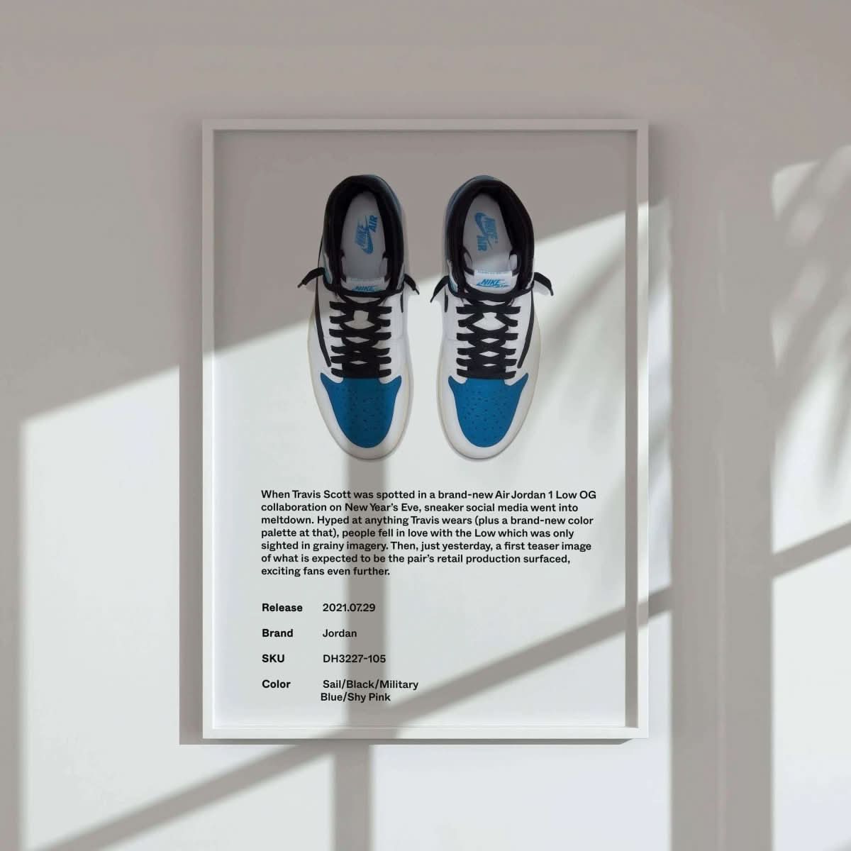 Hypebeast Sneaker Art Print of iconic sneakers, focusing solely on the footwear with a clean background.