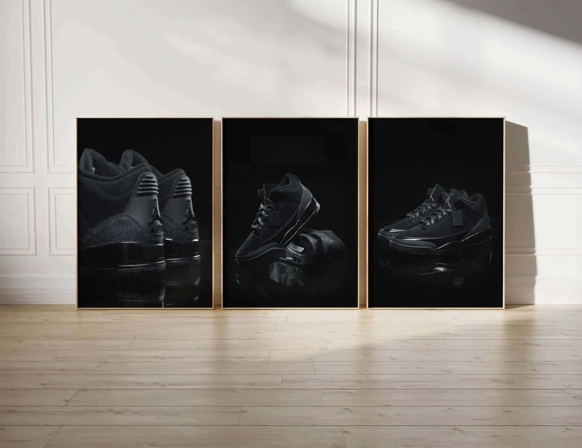 Unique sneaker art from Hypebeast Sneakerhead Set, showcasing a blend of elegance and street flair.