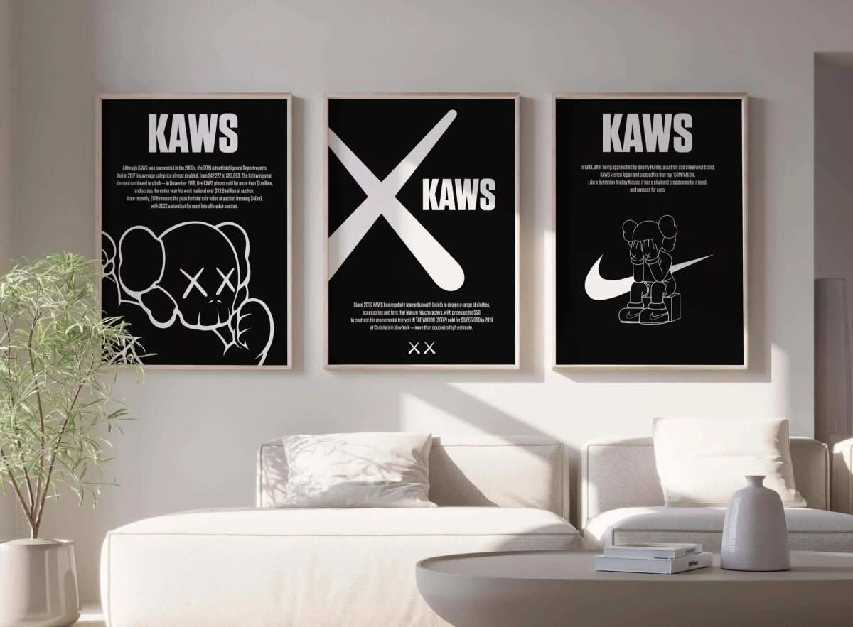 Third poster from Hypebeast Toys collection emphasizing unique street style elements.