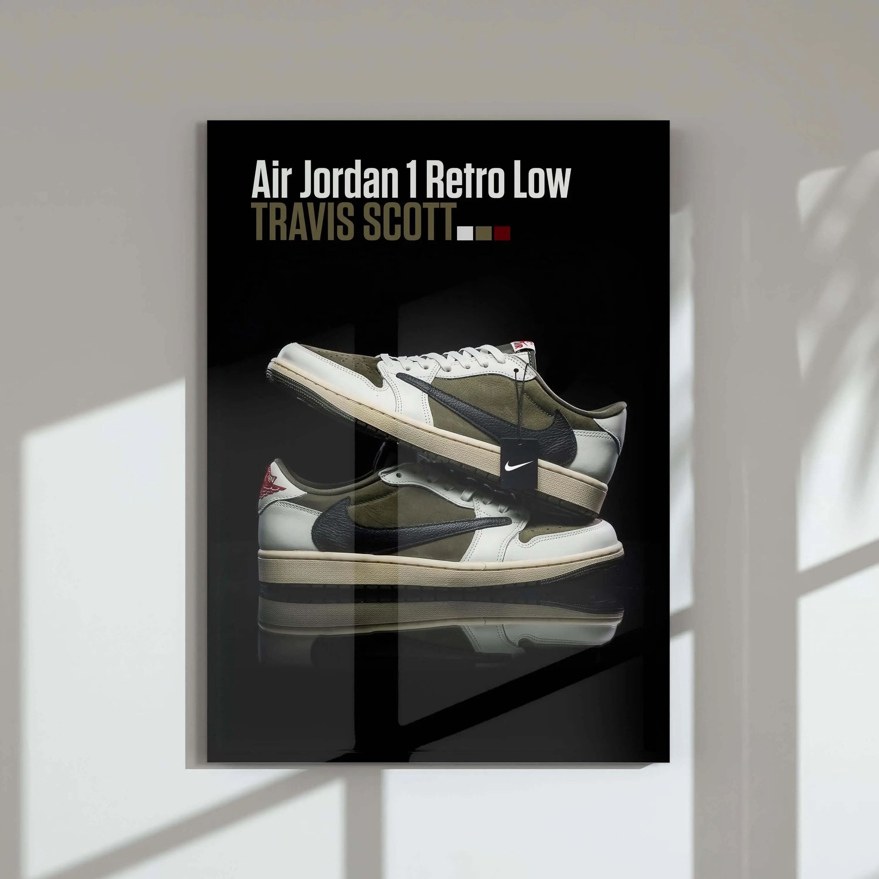 Hypebeast Urban Sneaker Poster Set of 3 featuring vivid sneaker artwork, perfect for stylish home decor.