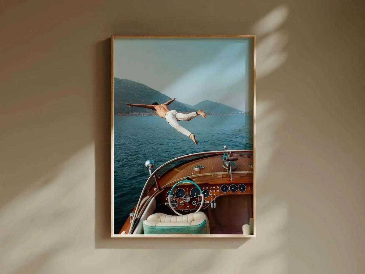 HAUS OF PRINTS Italian Boat Prints Set of 3 - FASHION featuring Italian Boat Prints design elements