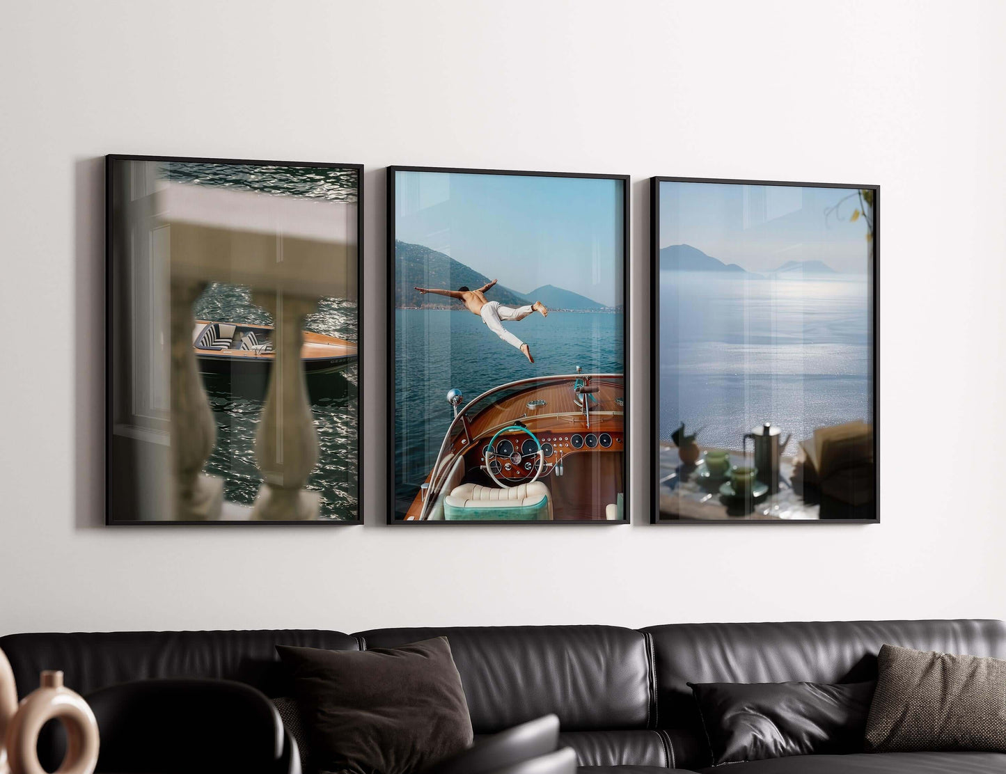 Italian Boat Prints Set of 3 - Haus of Prints