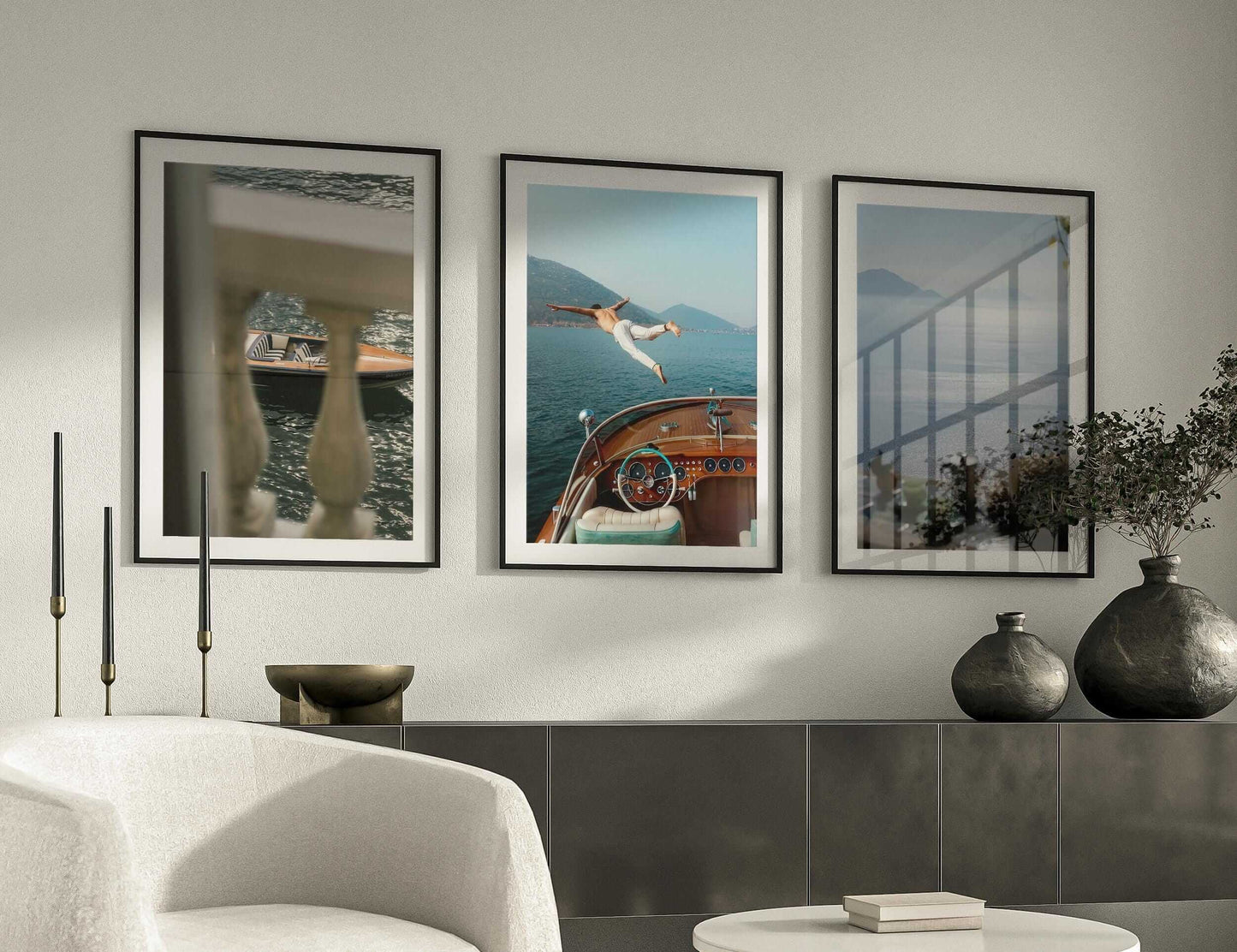 Italian Boat Prints Set of 3 - Haus of Prints