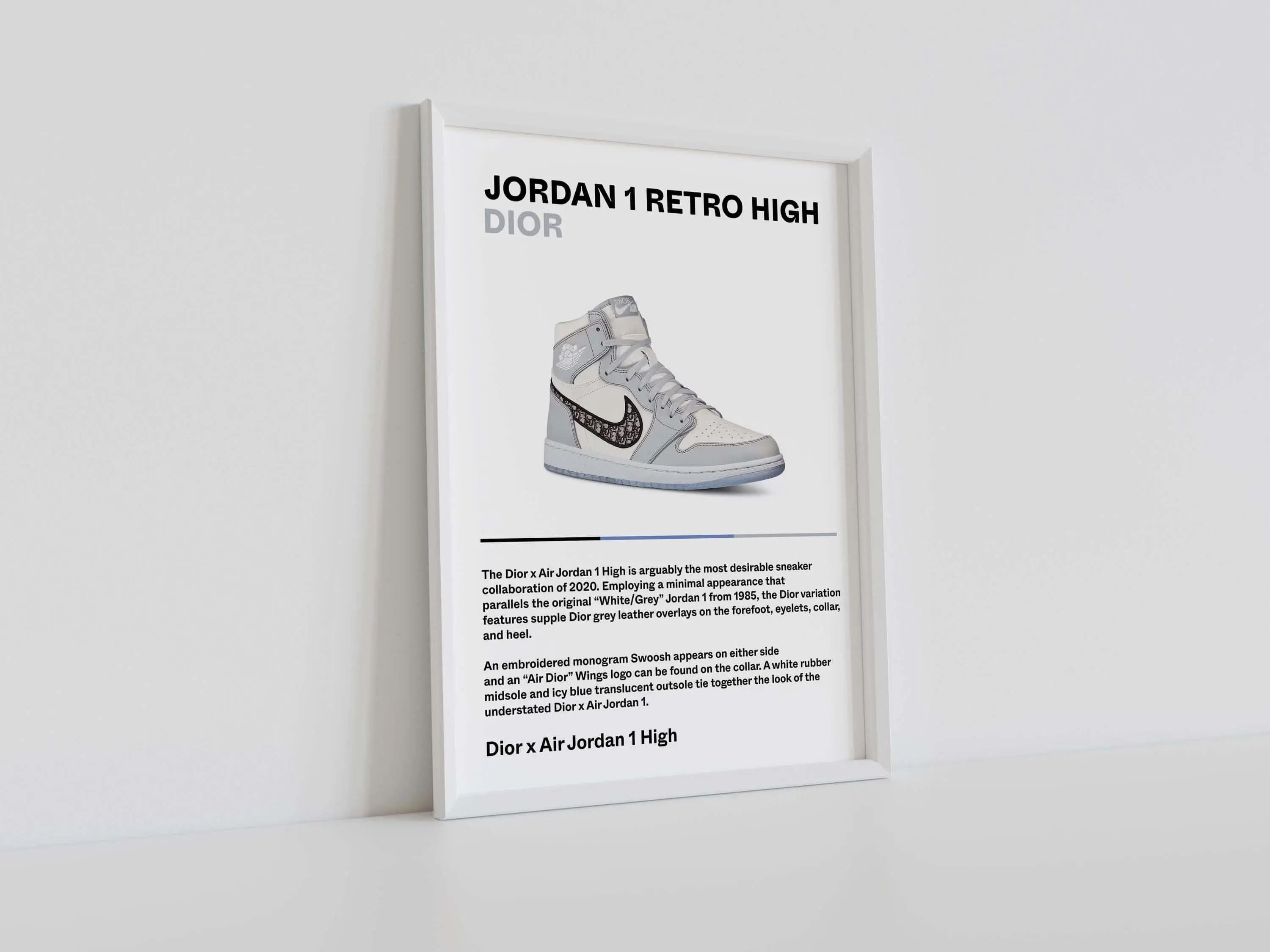 Close-up of sneaker art highlighting the trendy design and elegant presentation.