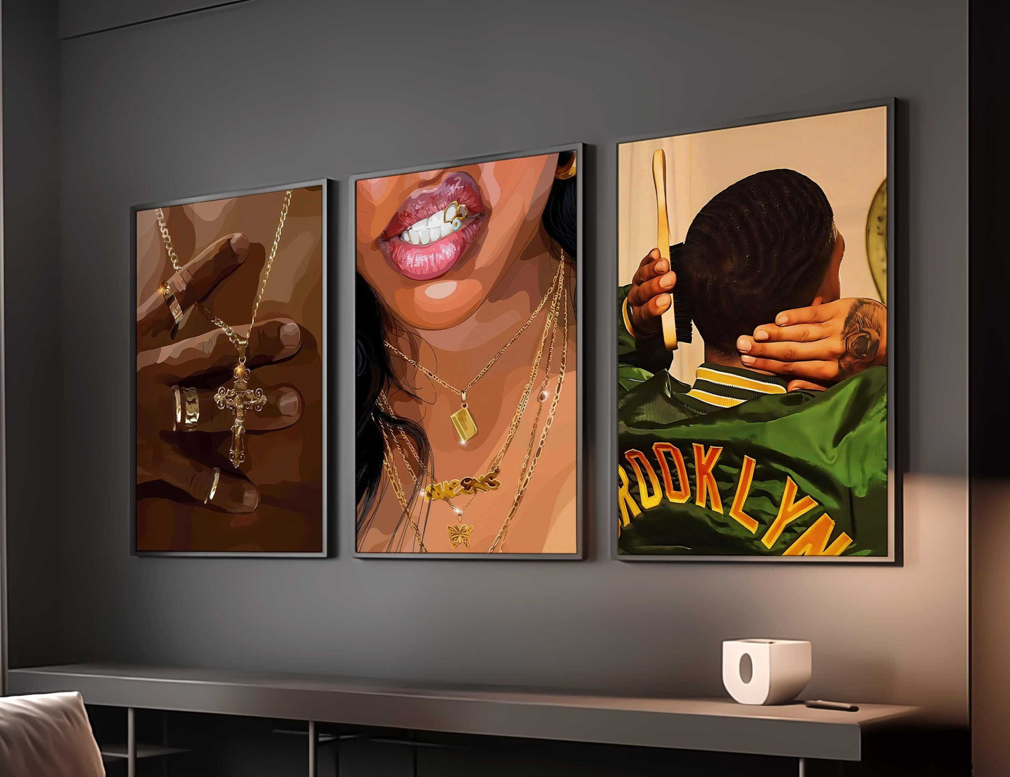 Melanin Printable Wall Art Set of 12 - Haus of Prints