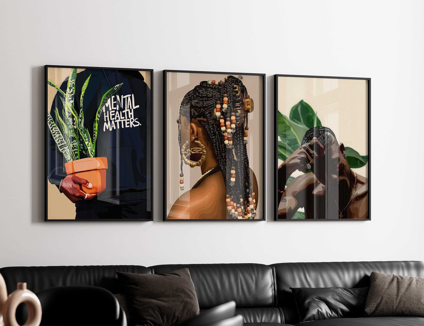 Melanin Printable Wall Art Set of 12 - Haus of Prints