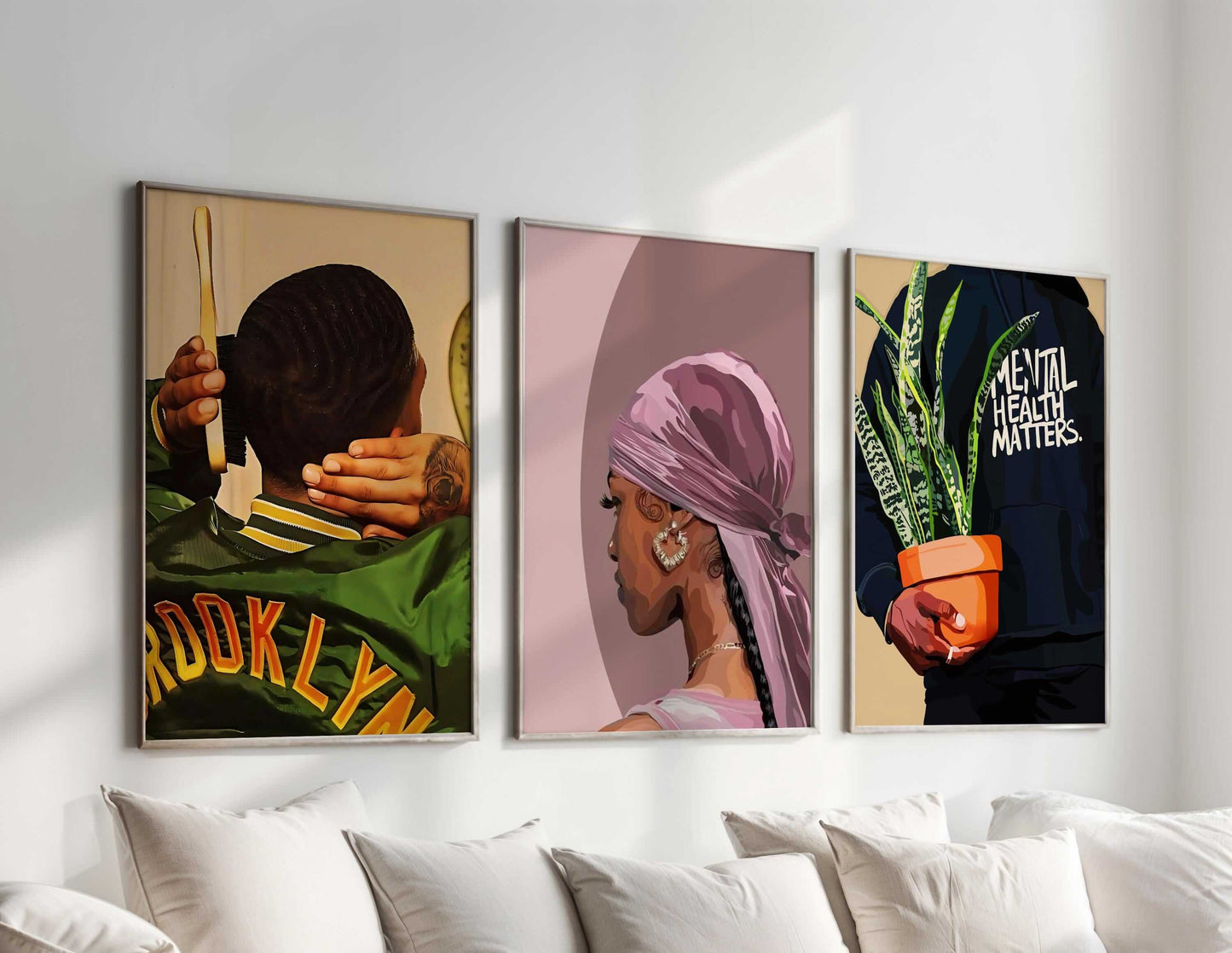 Melanin Printable Wall Art Set of 12 - Haus of Prints