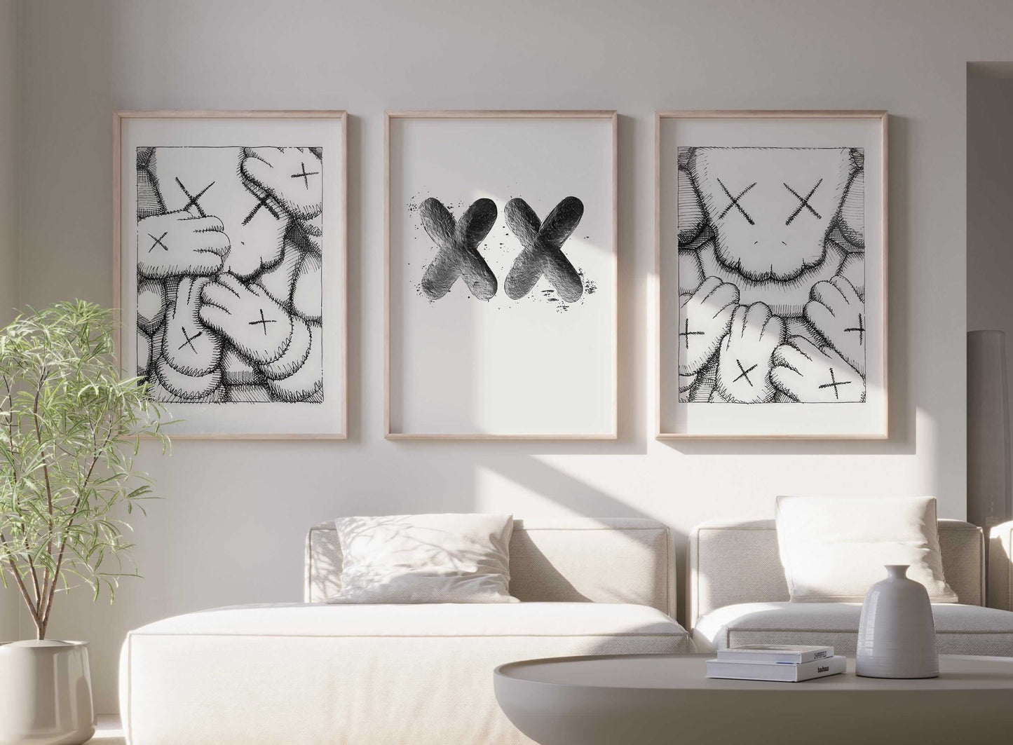 Minimal Hypebeast Poster Set of 3 - Haus of Prints