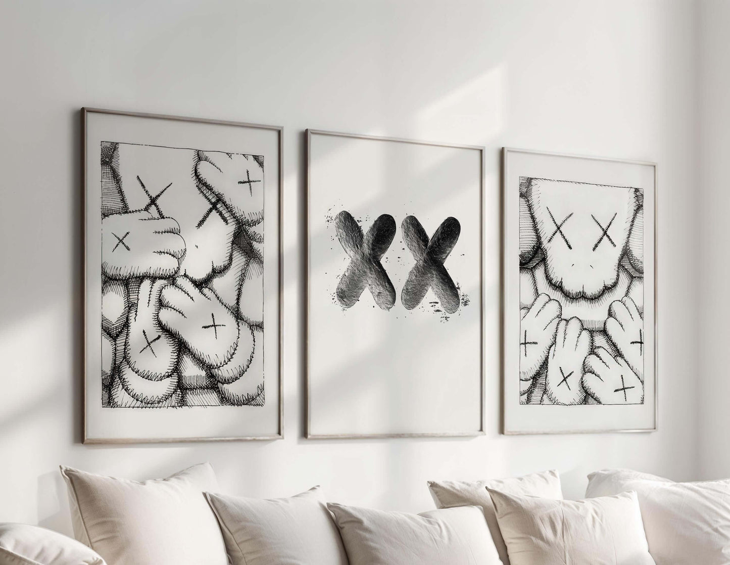 Minimal Hypebeast Poster Set of 3 - Haus of Prints
