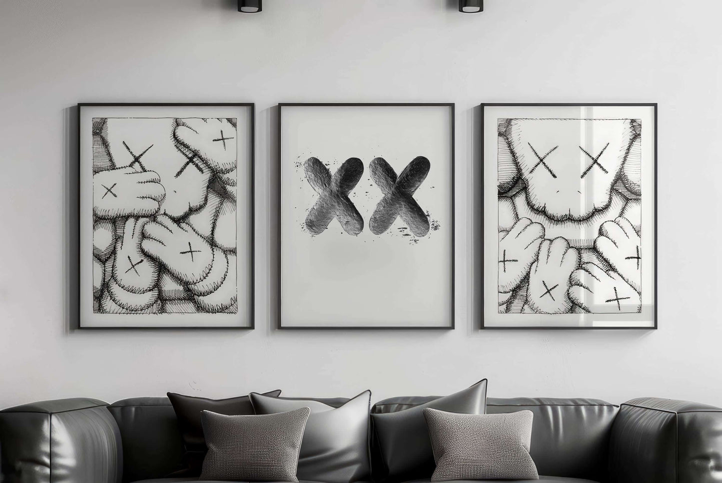 Minimal Hypebeast Poster Set of 3 - Haus of Prints
