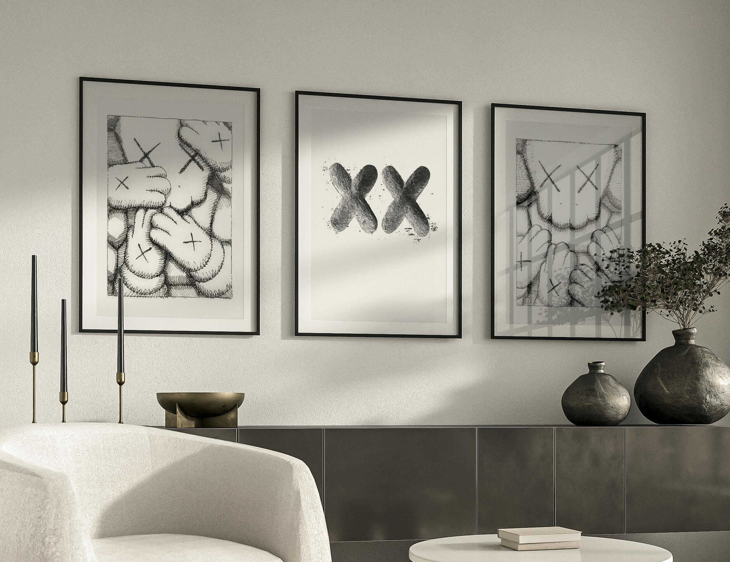 Minimal Hypebeast Poster Set of 3 - Haus of Prints