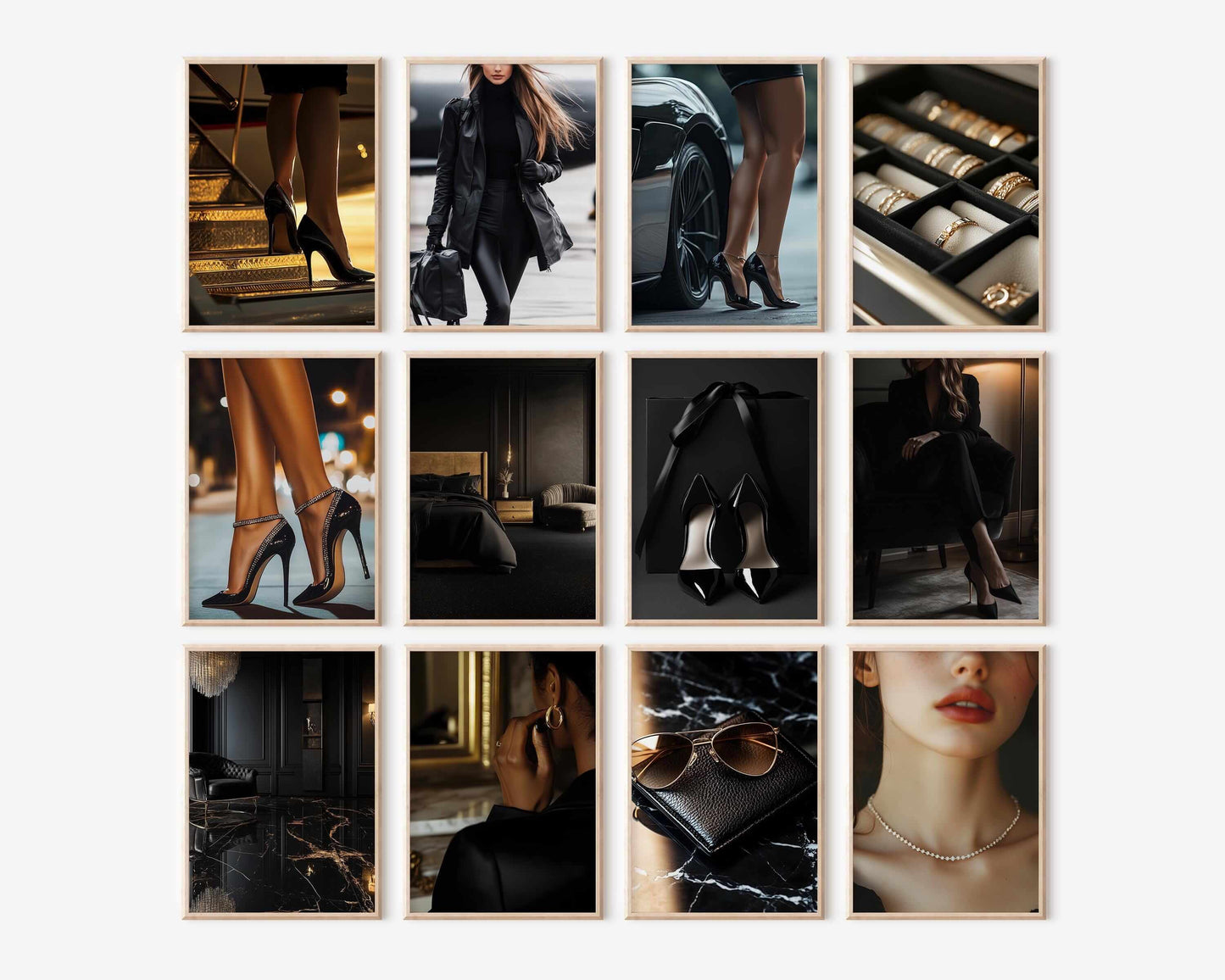 Modern Luxury Wall Art Set of 150 - Haus of Prints