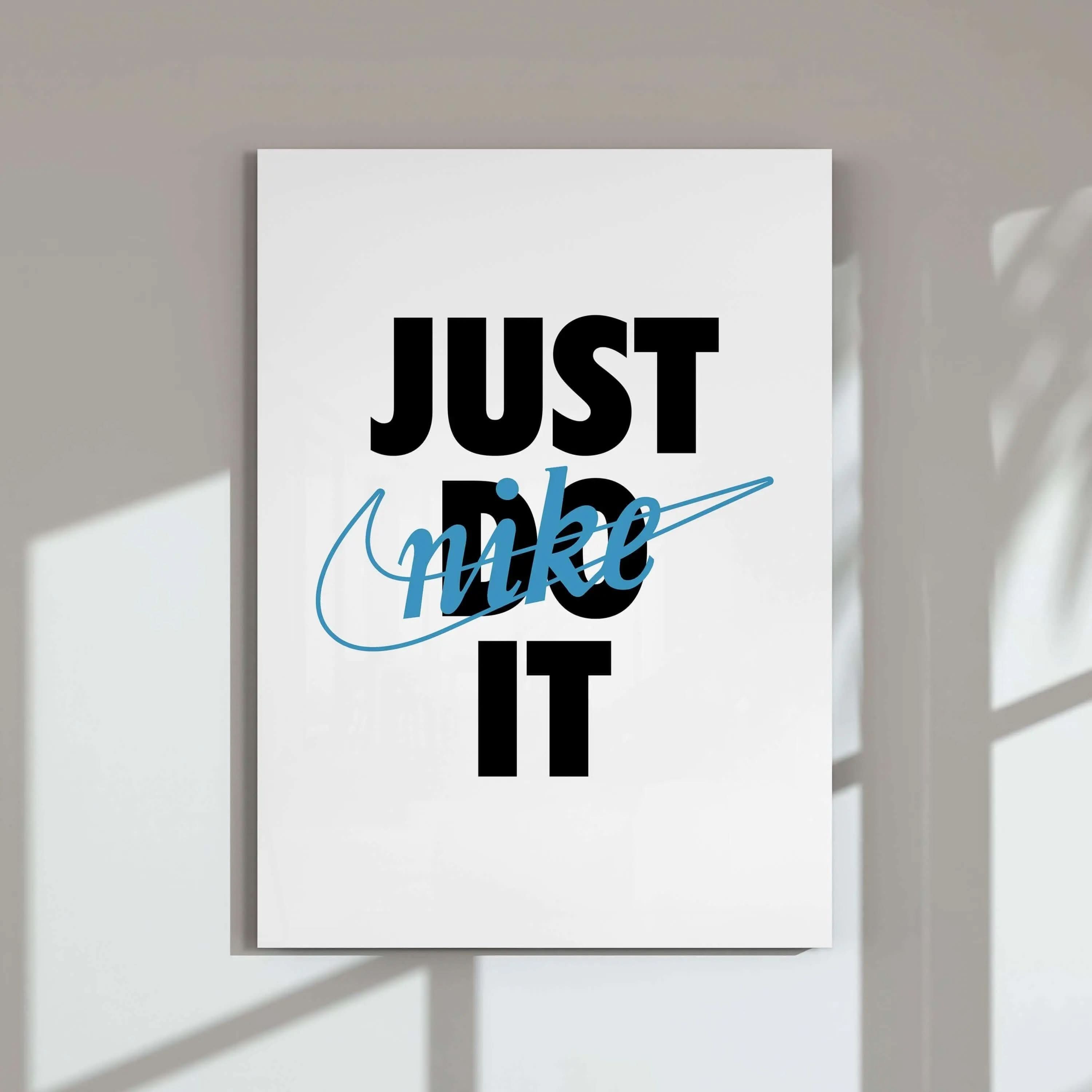 Additional print from Nike Sneaker Wall Art Set of 3 showcasing minimalist sneaker art.