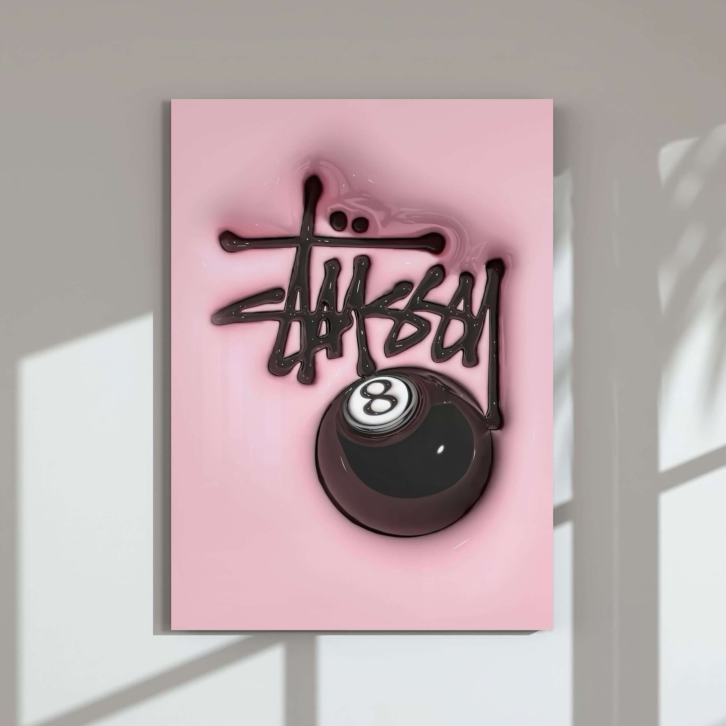Pink Hypebeast Room Decor Set of 6 - Haus of Prints