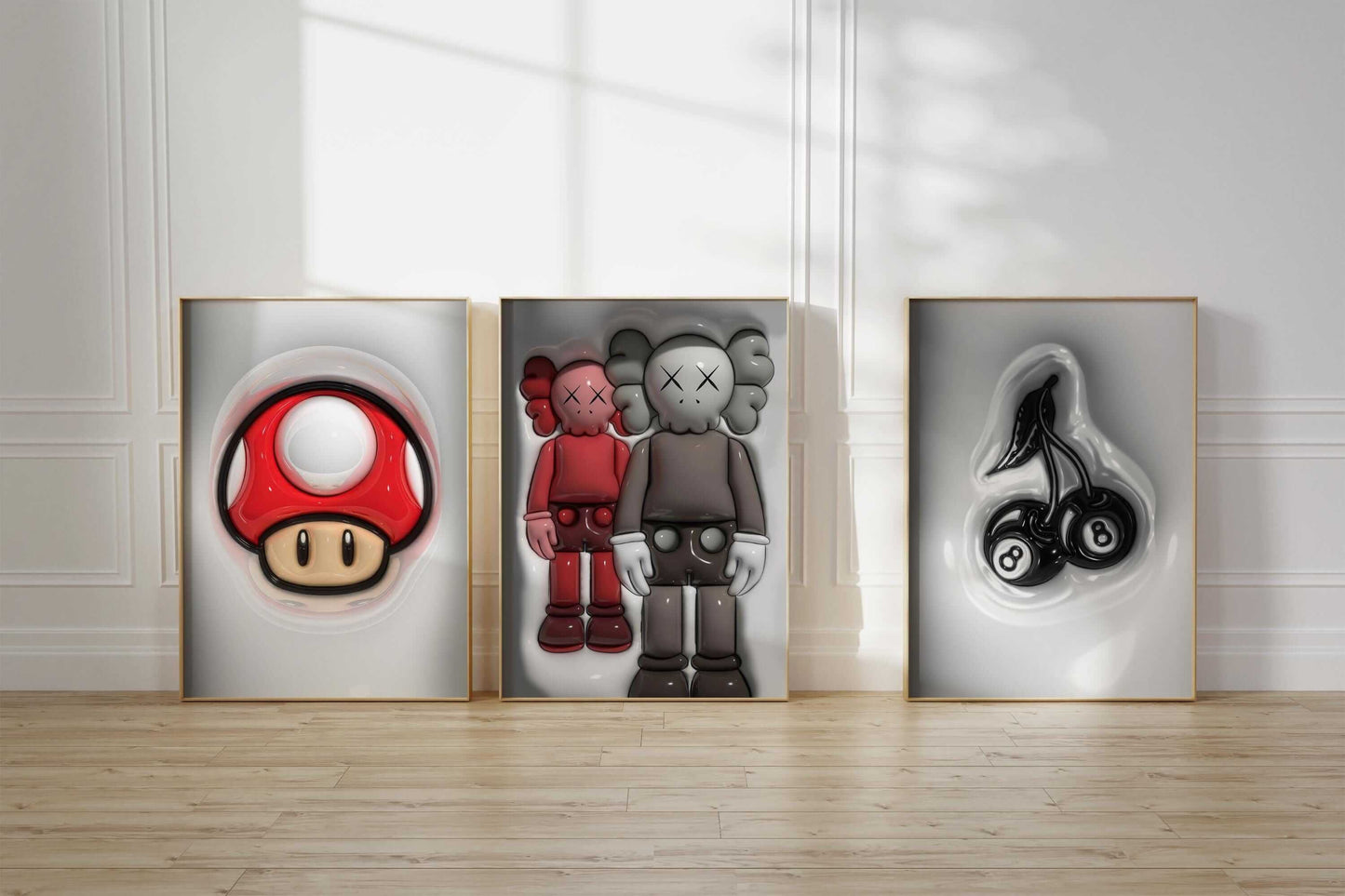 Set of 12 Hypebeast 3D Prints - Haus of Prints