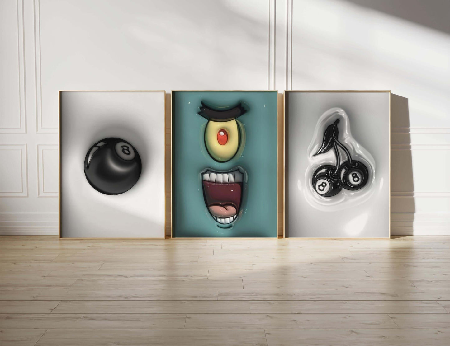 Set of 12 Hypebeast 3D Prints - Haus of Prints
