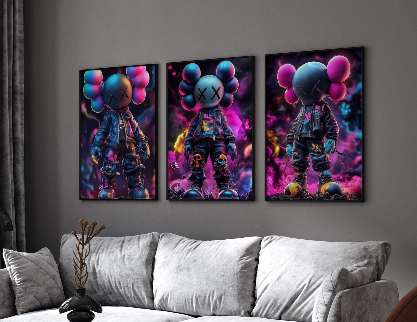 Set of 3 Teen Room Gaming Posters - Haus of Prints