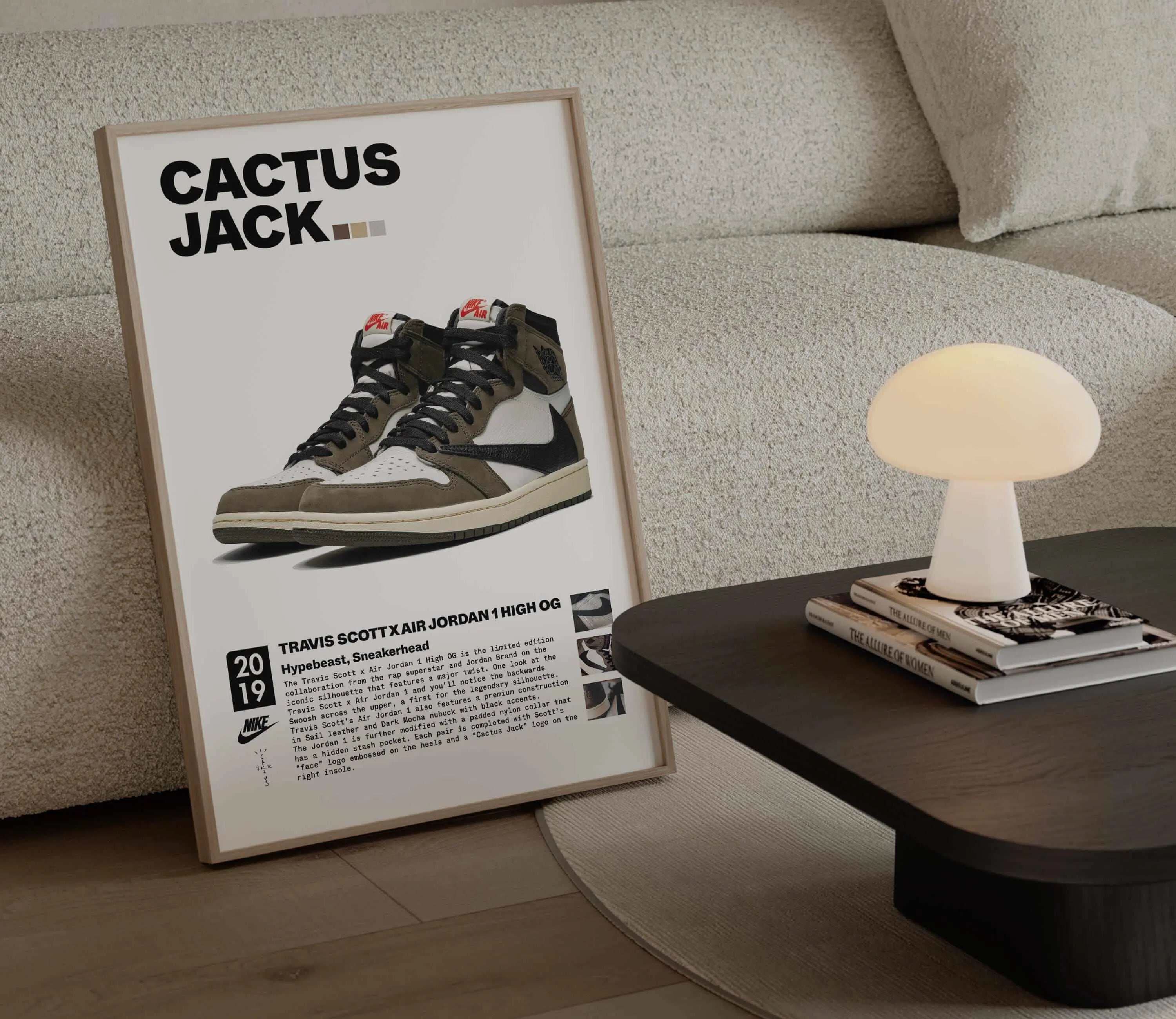 Unique sneaker-themed wall art collection featuring trendy designs to elevate any room.