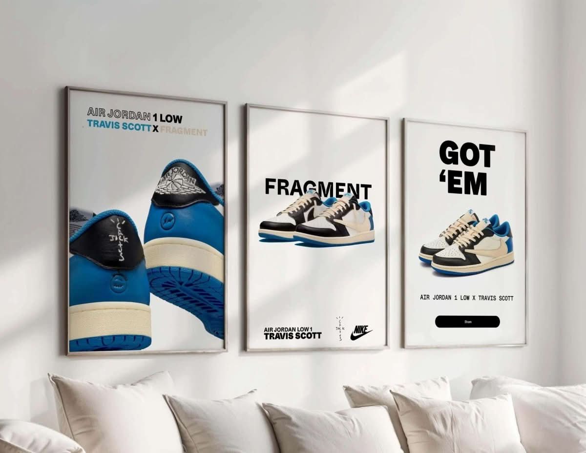 Another poster from the Sneakerhead Printable Set focusing on iconic sneaker culture, perfect for decor.