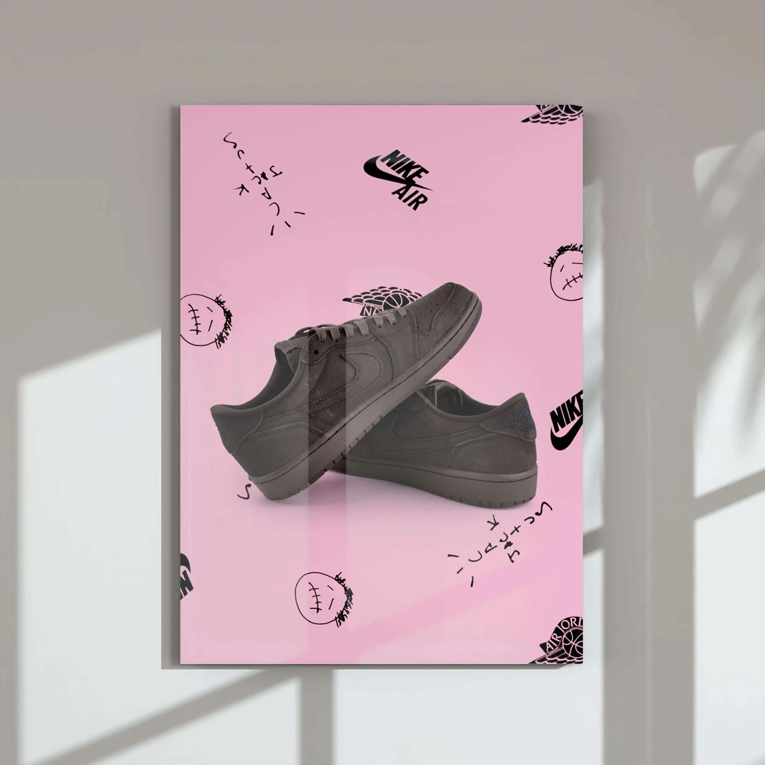 Sneakerhead Shoe Wall Art Set of 3, mix of sneaker illustrations designed for sneaker culture lovers.