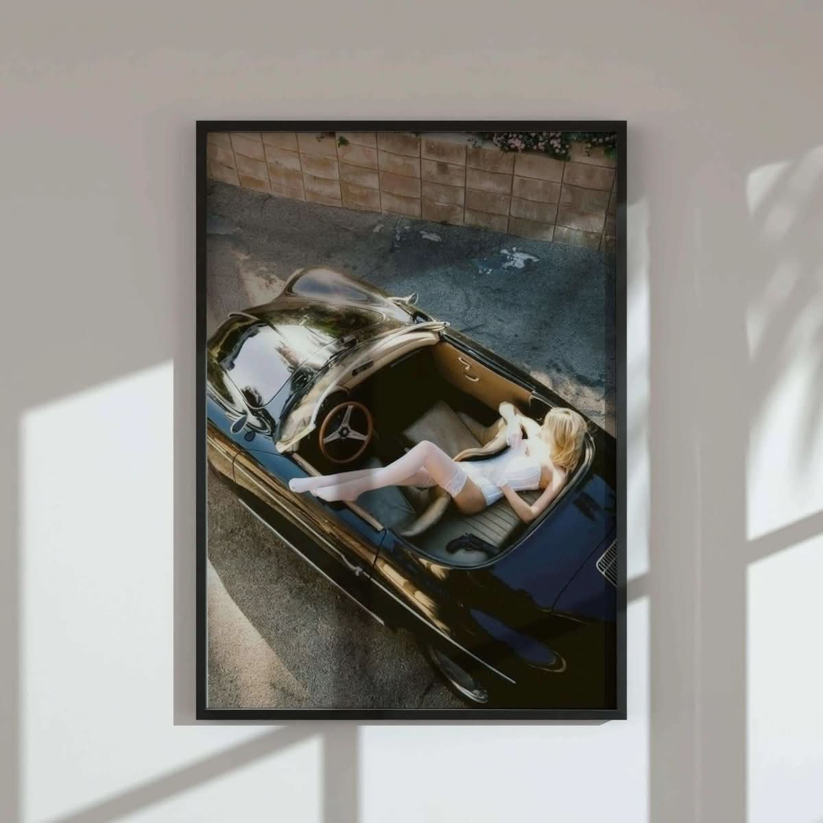 Vintage Tennis Wall Art Set arranged in a stylish room setting, highlighting modern decor elements.