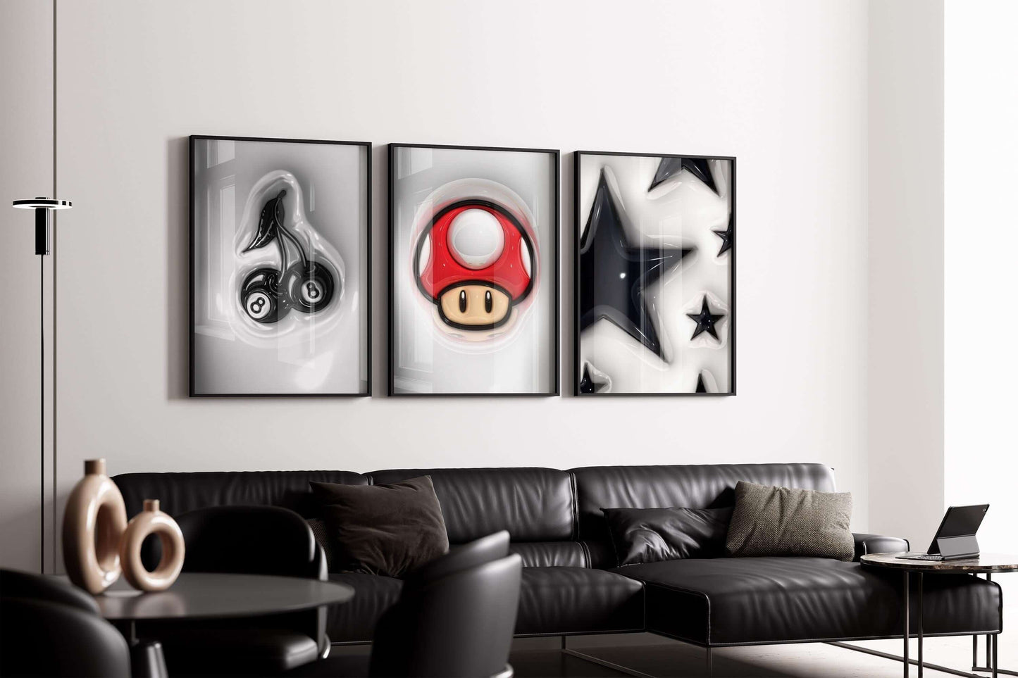 3D Hypebeast Cool Room Decor Set of 12 - Haus of Prints