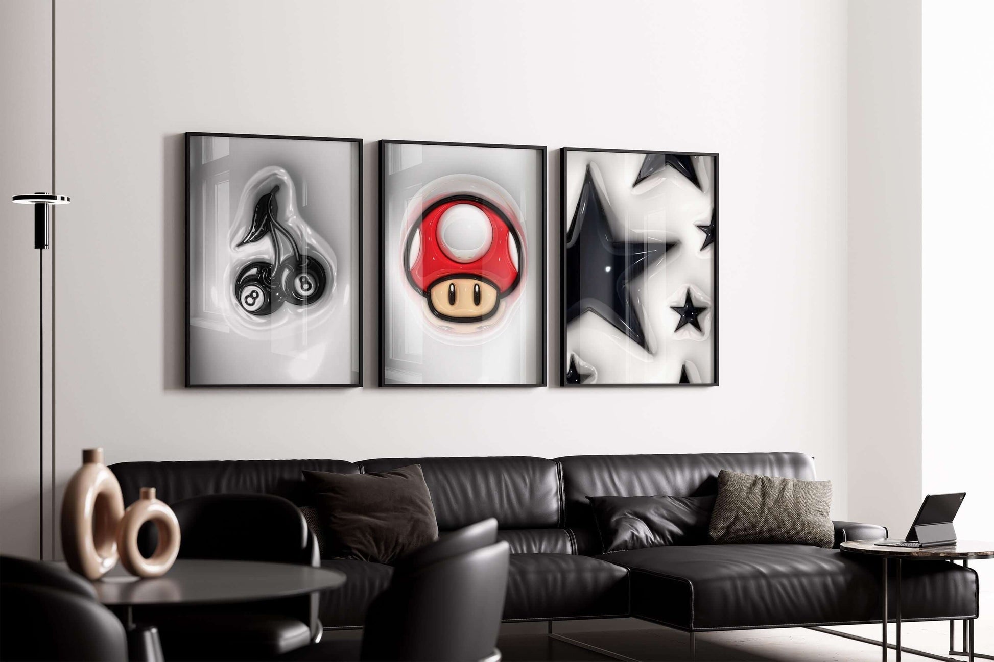 3D Hypebeast Cool Room Decor Set of 12 - Haus of Prints