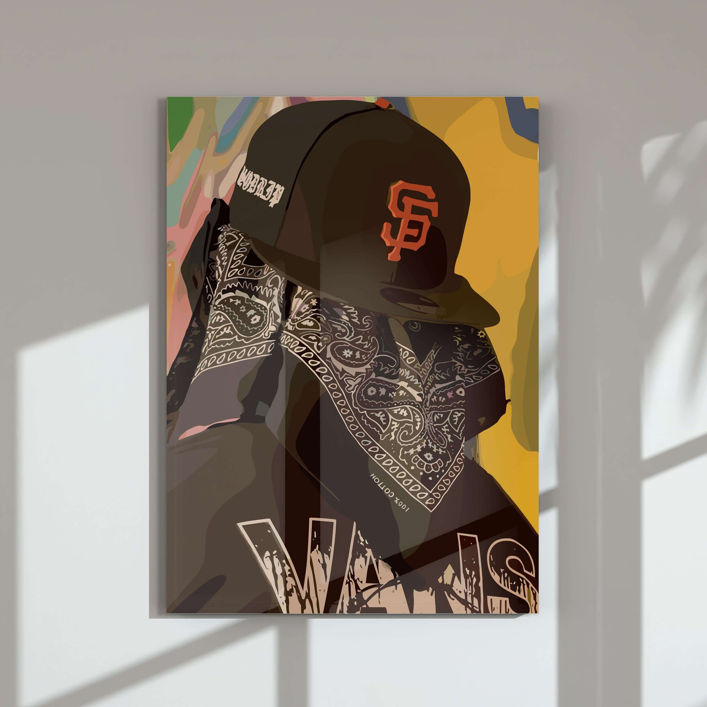 Abstract Black Man Wall Art Set of 12 - Haus of Prints