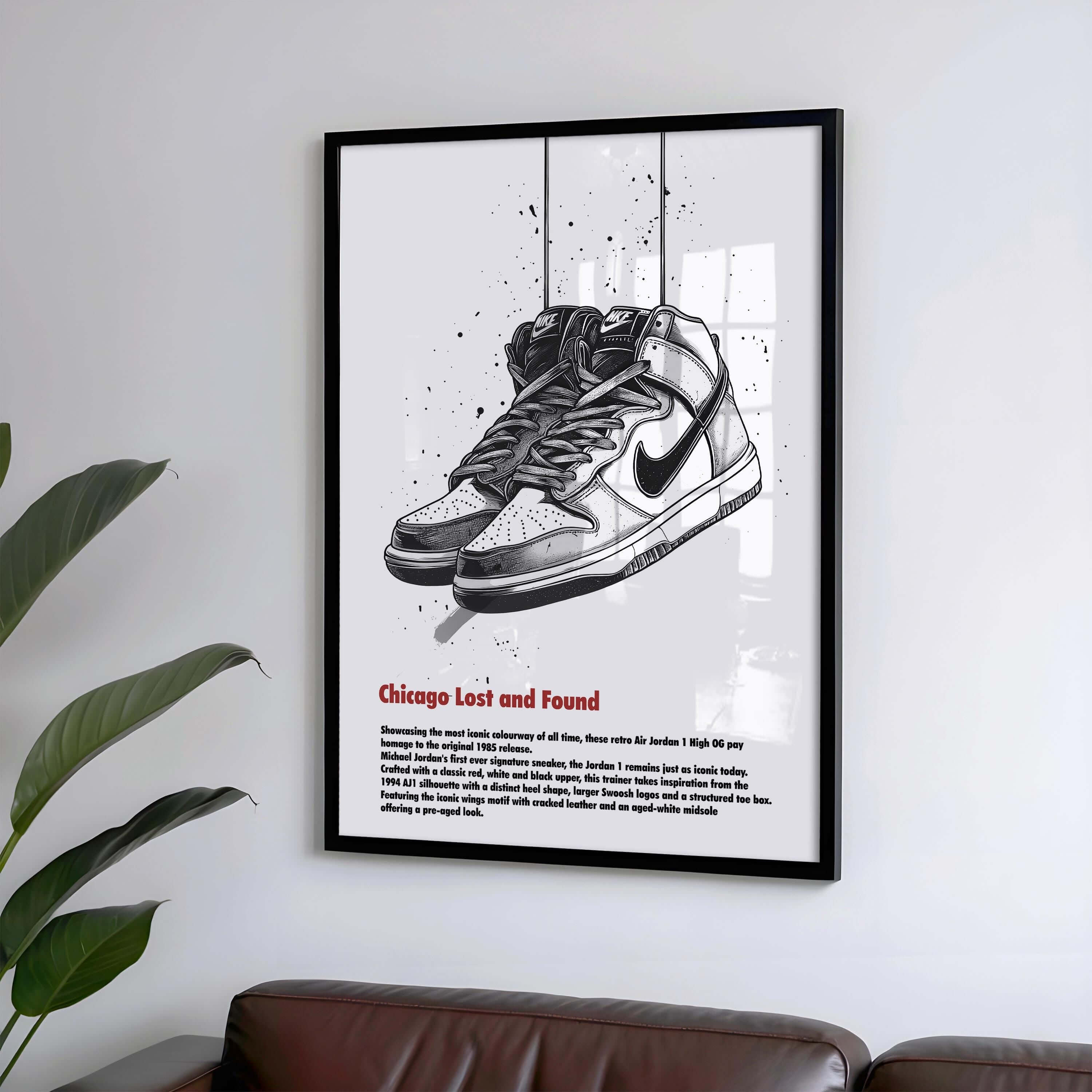 Abstract Modern Sneakerhead Poster Set of 3 - Haus of Prints