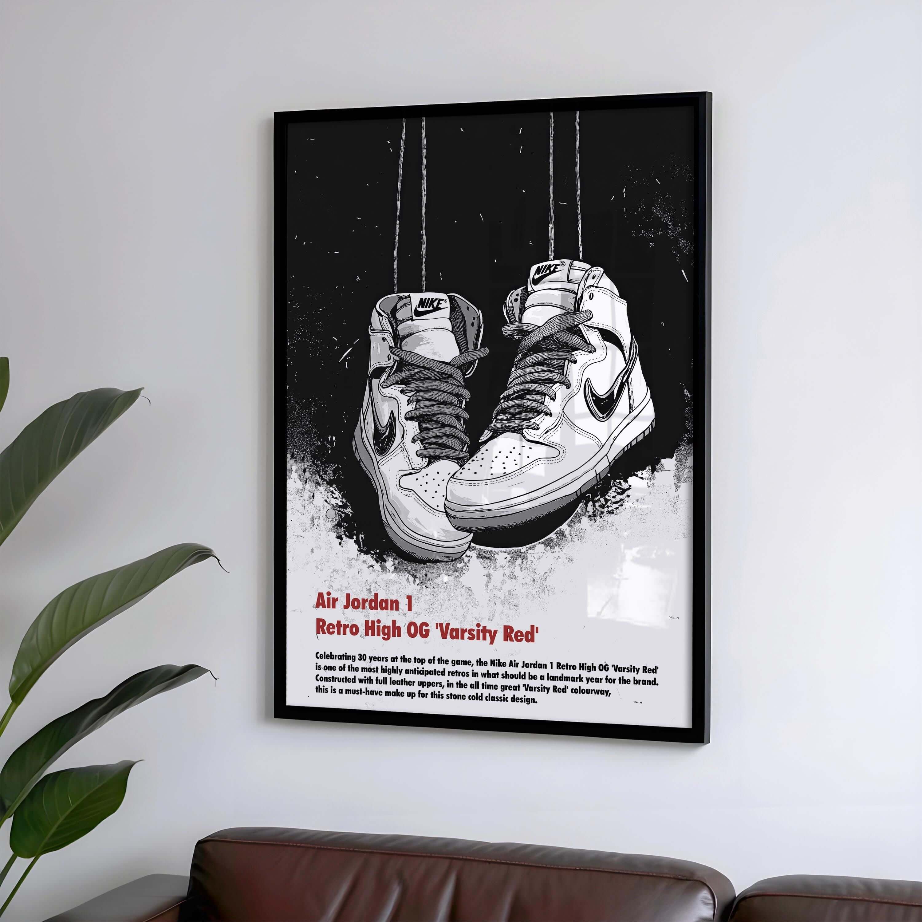 Abstract Modern Sneakerhead Poster Set of 3 - Haus of Prints