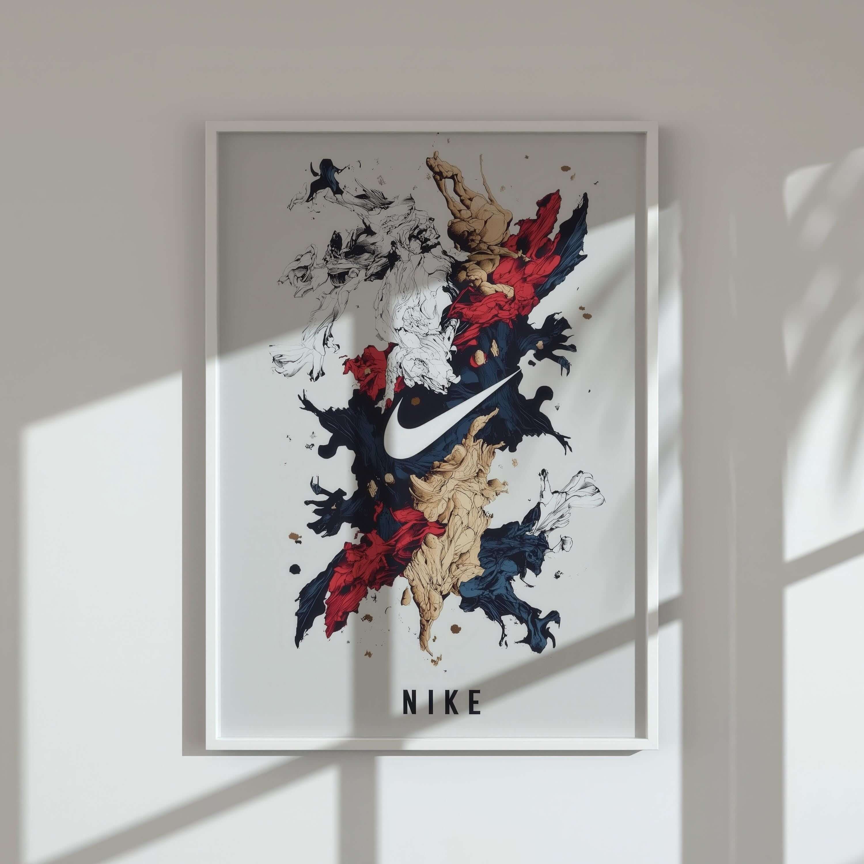 Abstract Nike Wall Art Set of 3 - Haus of Prints