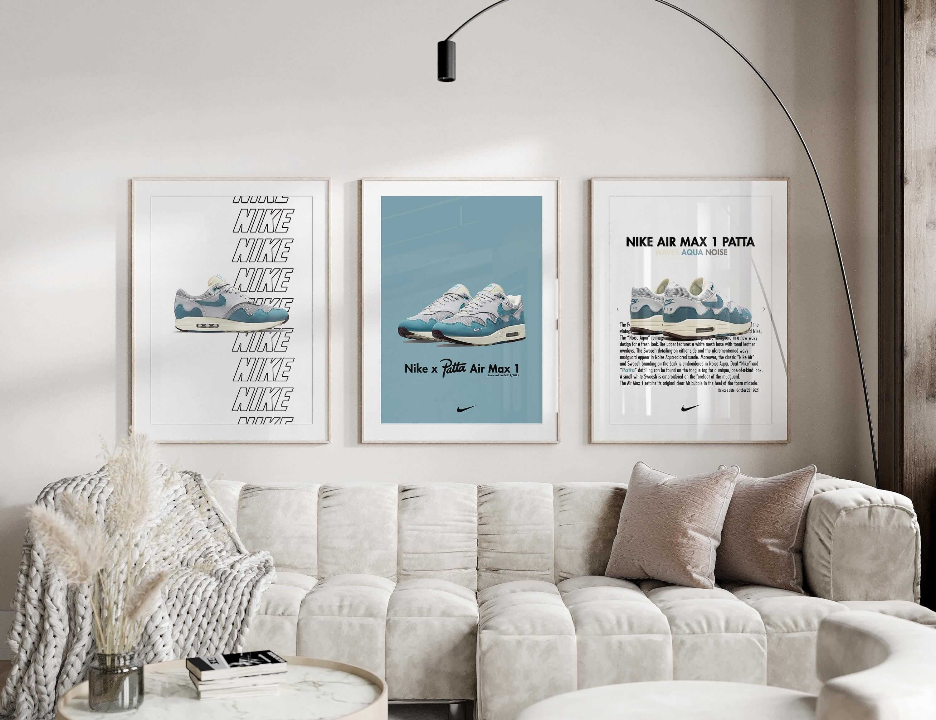 Air Max 1 Patta Poster Set of 3 - Haus of Prints