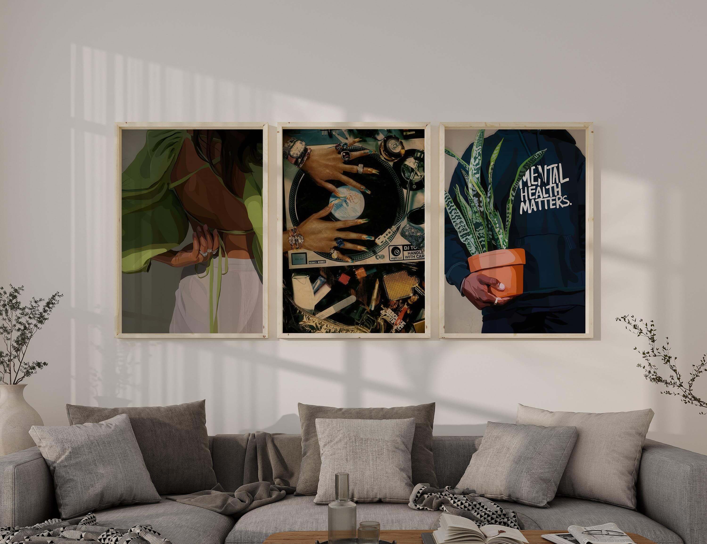 Black Art Culture Wall Art Set of 15 - Haus of Prints