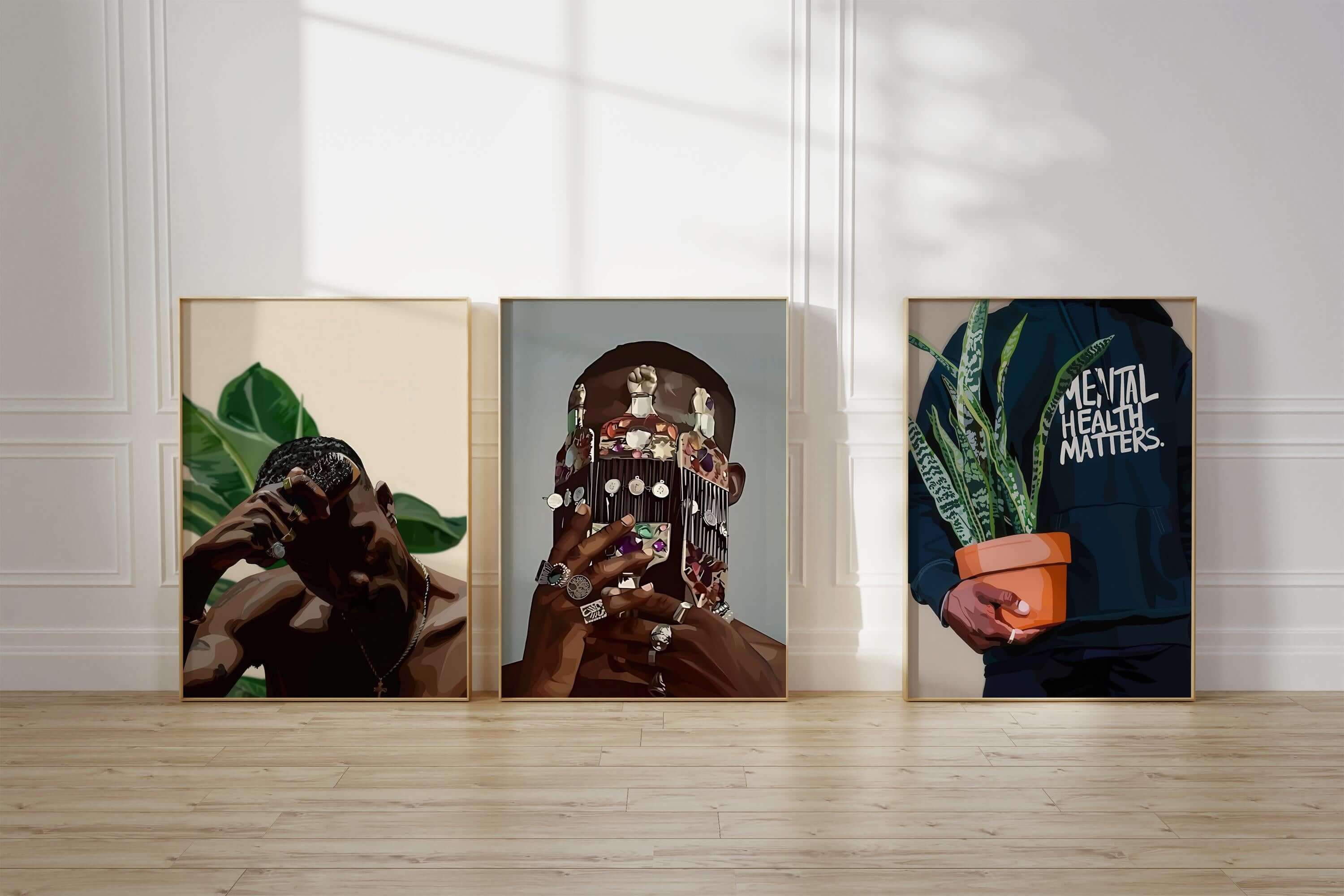 Black Art Culture Wall Art Set of 15 - Haus of Prints