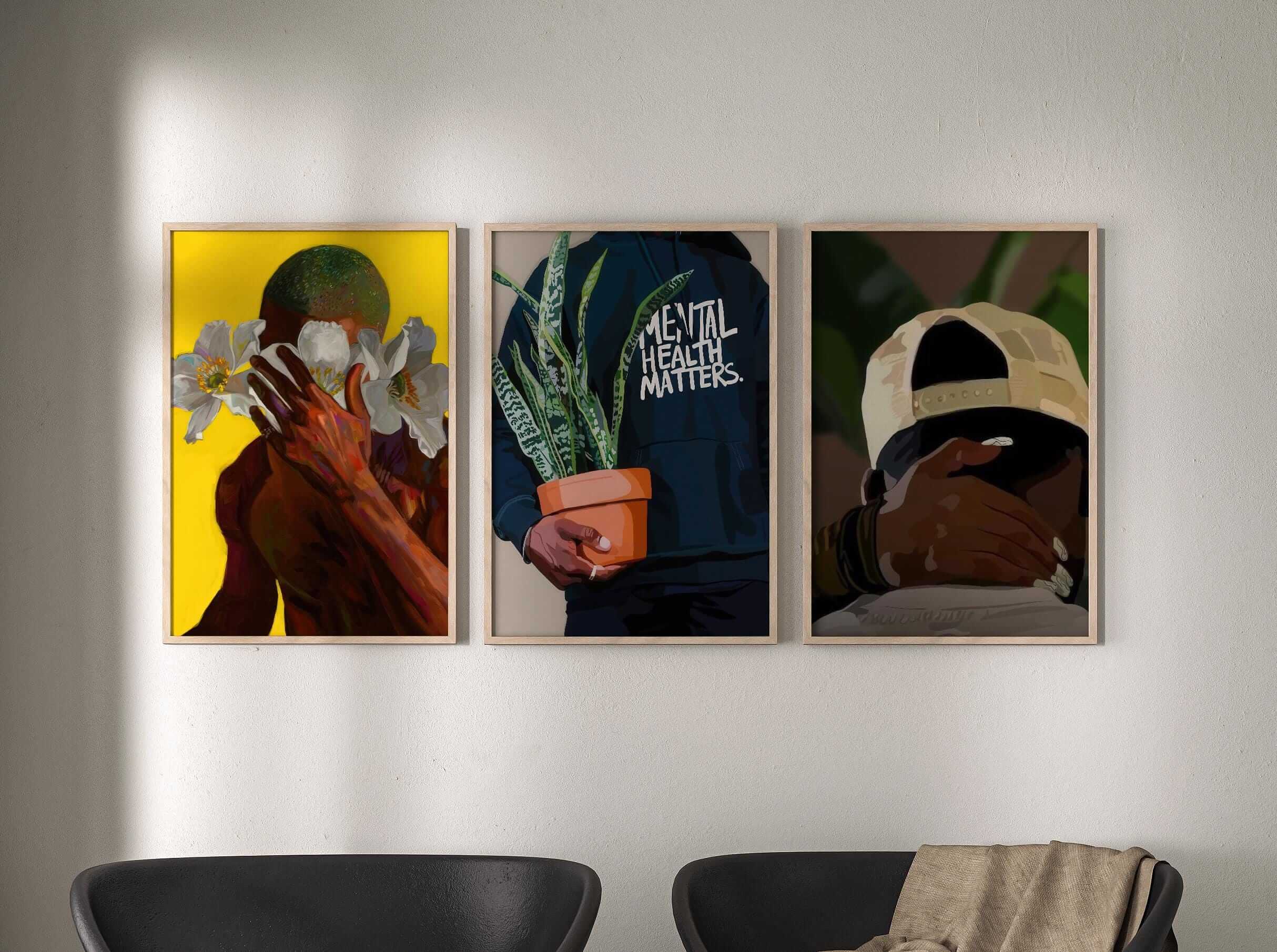 Black Men Printable Wall Art Set of 15 - Haus of Prints