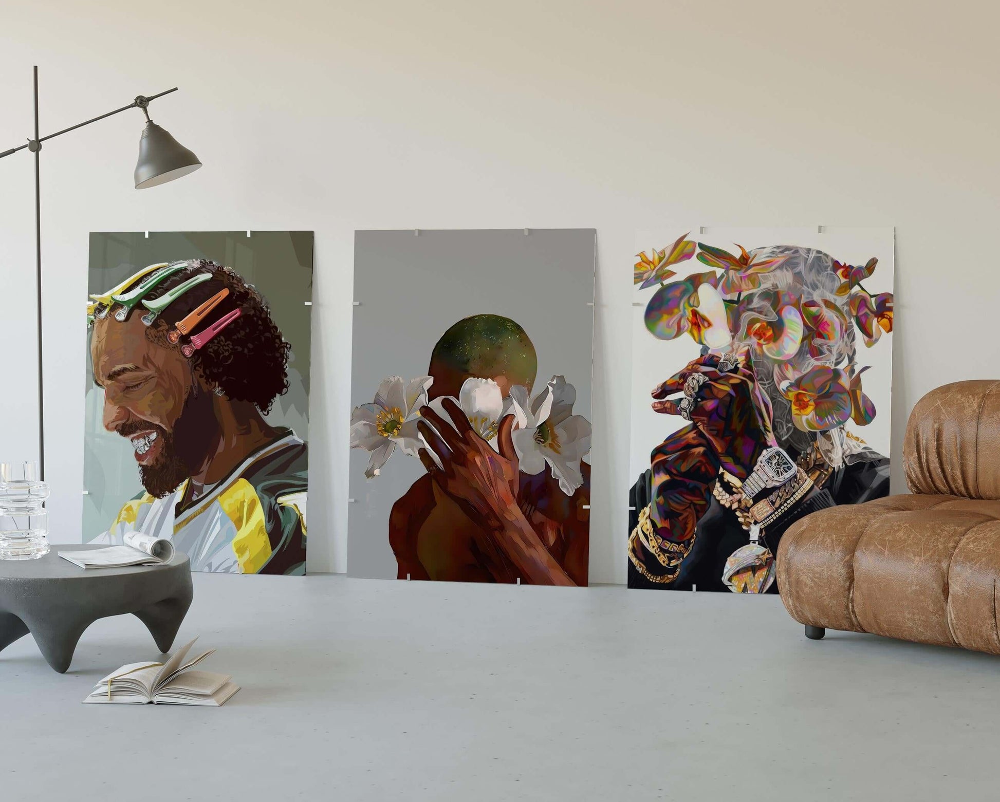 Black Men Wall Art Set of 15 - Haus of Prints