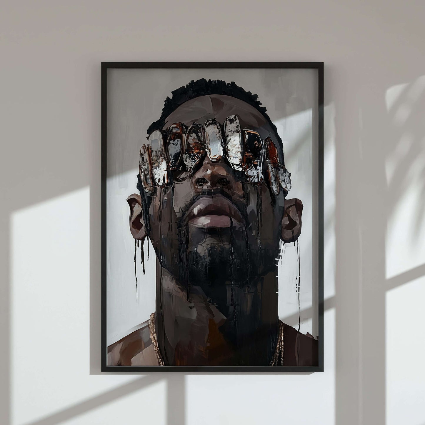 Black Men Wall Art Set of 3 - Haus of Prints