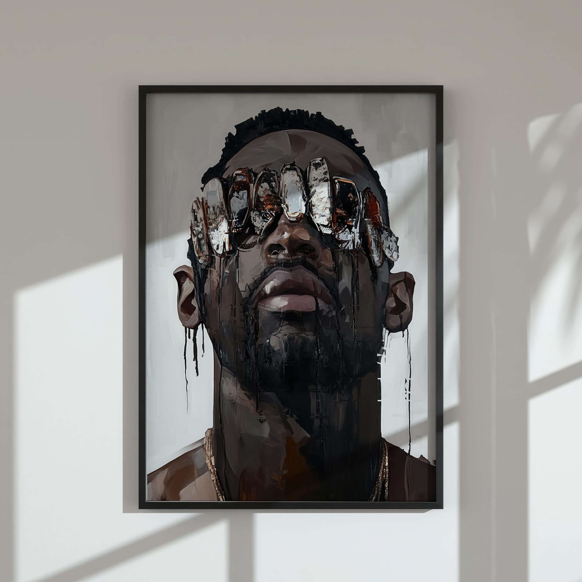 Black Men Wall Art Set of 3 - Haus of Prints
