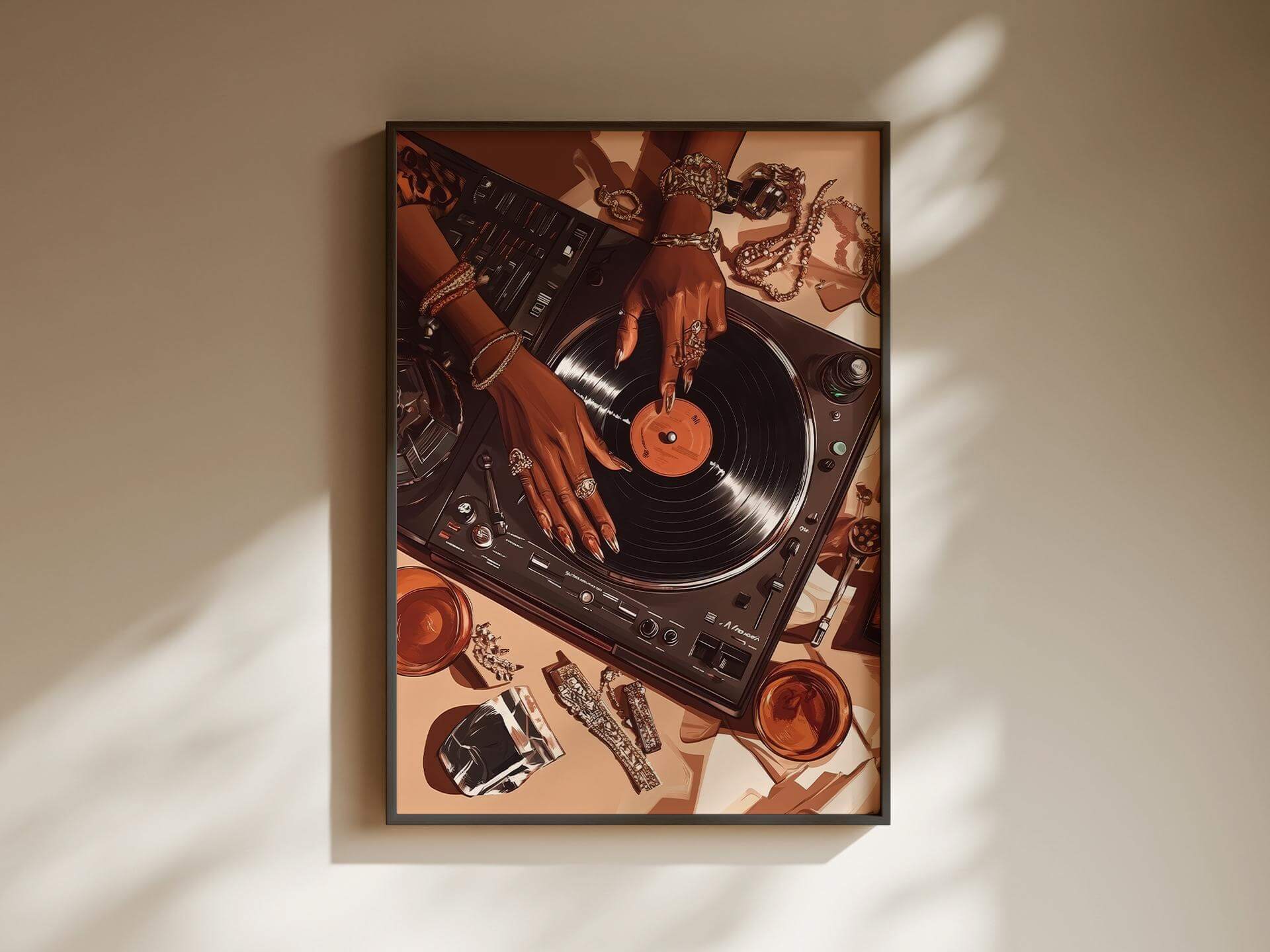 Black Woman Art Poster Set of 3 - Haus of Prints